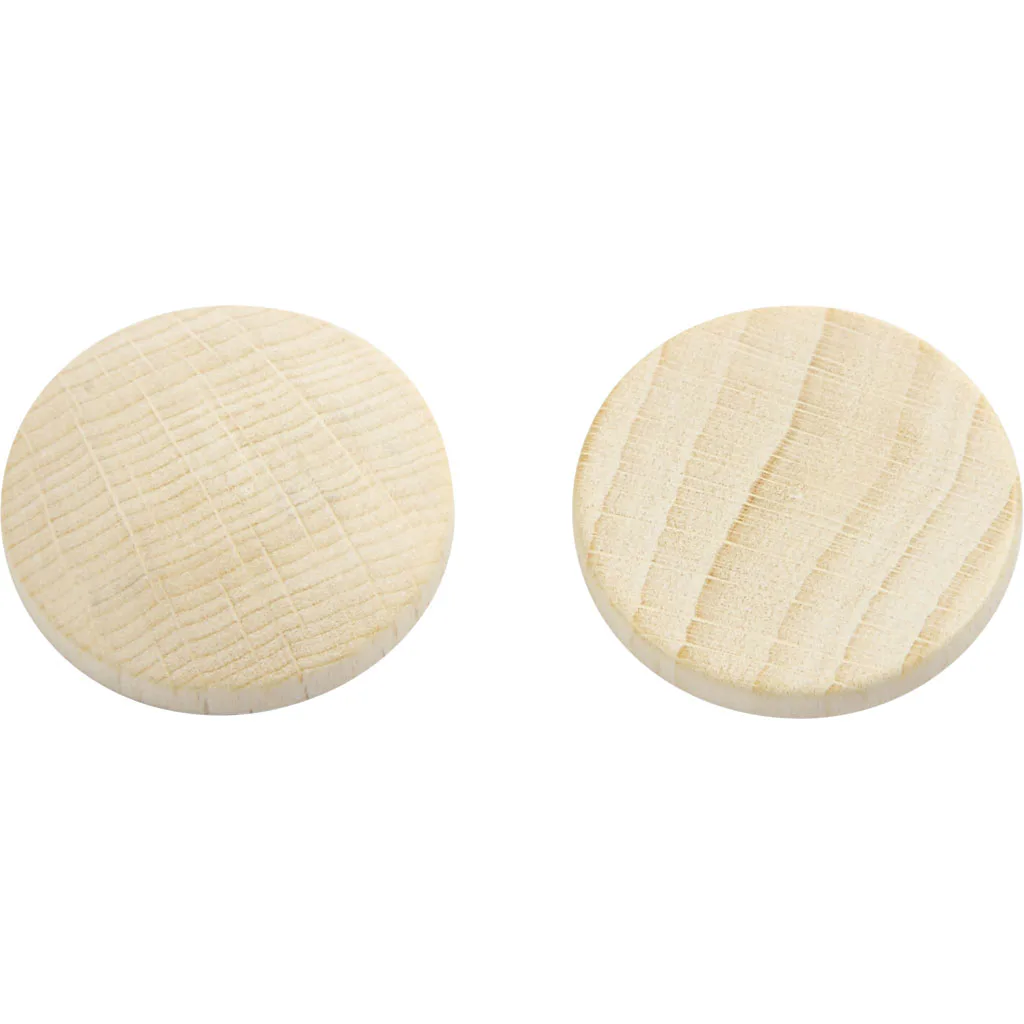 Treknapper Creativ Company Dia 25 mm Tykkelse 5 mm 150 Stk/1 Pk