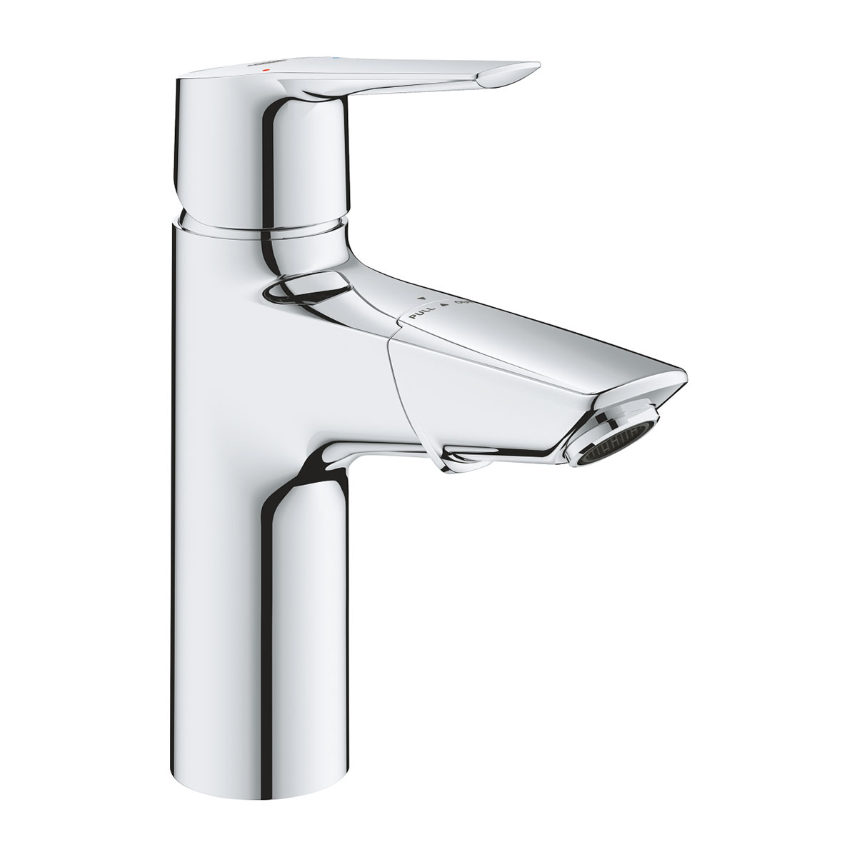 Tv&auml;ttst&auml;llsblandare Grohe Start M Push-Open Utdrag