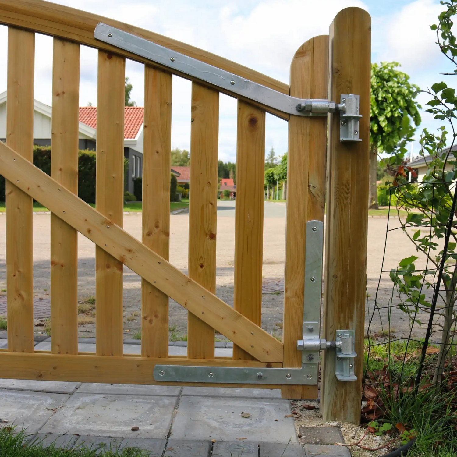 Port PLUS Ligno Dobbel med Beslag 300x88/118 cm