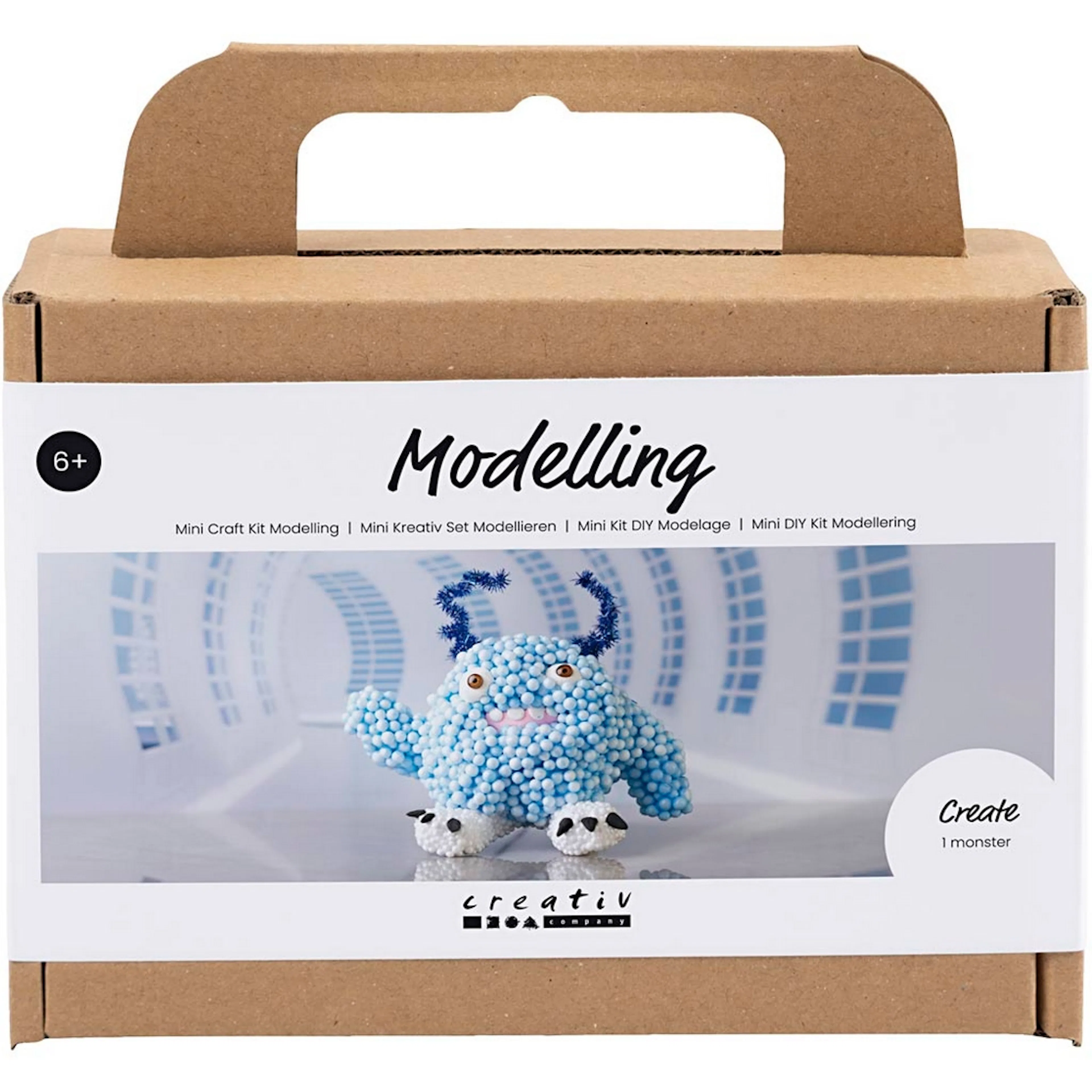 Hobbysett Creativ Company Mini DIY Kit Monster Modellering Bobby
