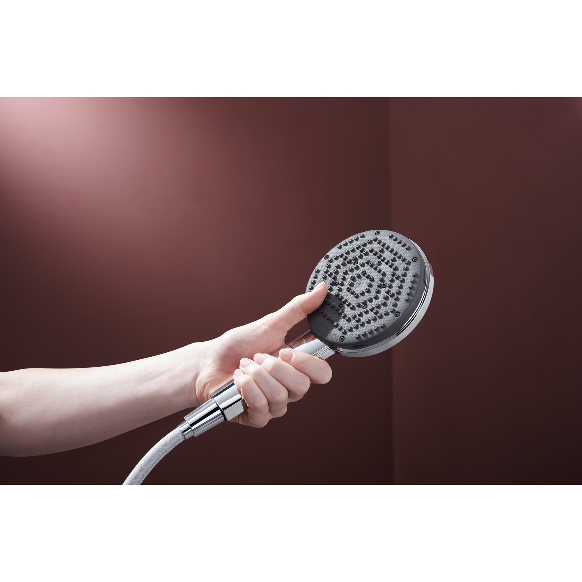 Takduschset Hansgrohe Raindance Alive S Puro Showerpipe 300 1jet med Ecostat Element 160 cc