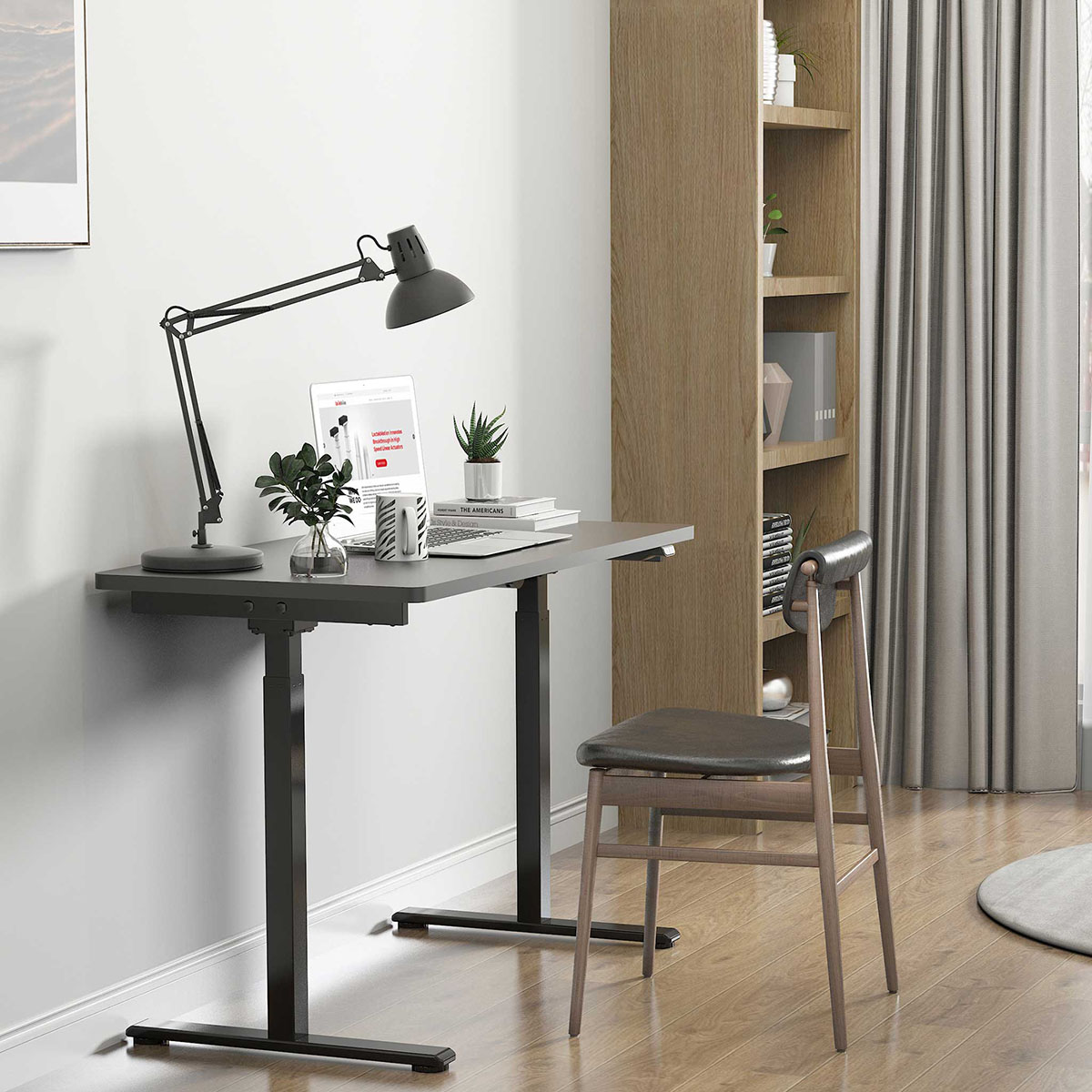 Skrivebord Lykke M100 140x70 cm Hev- og Senkbar