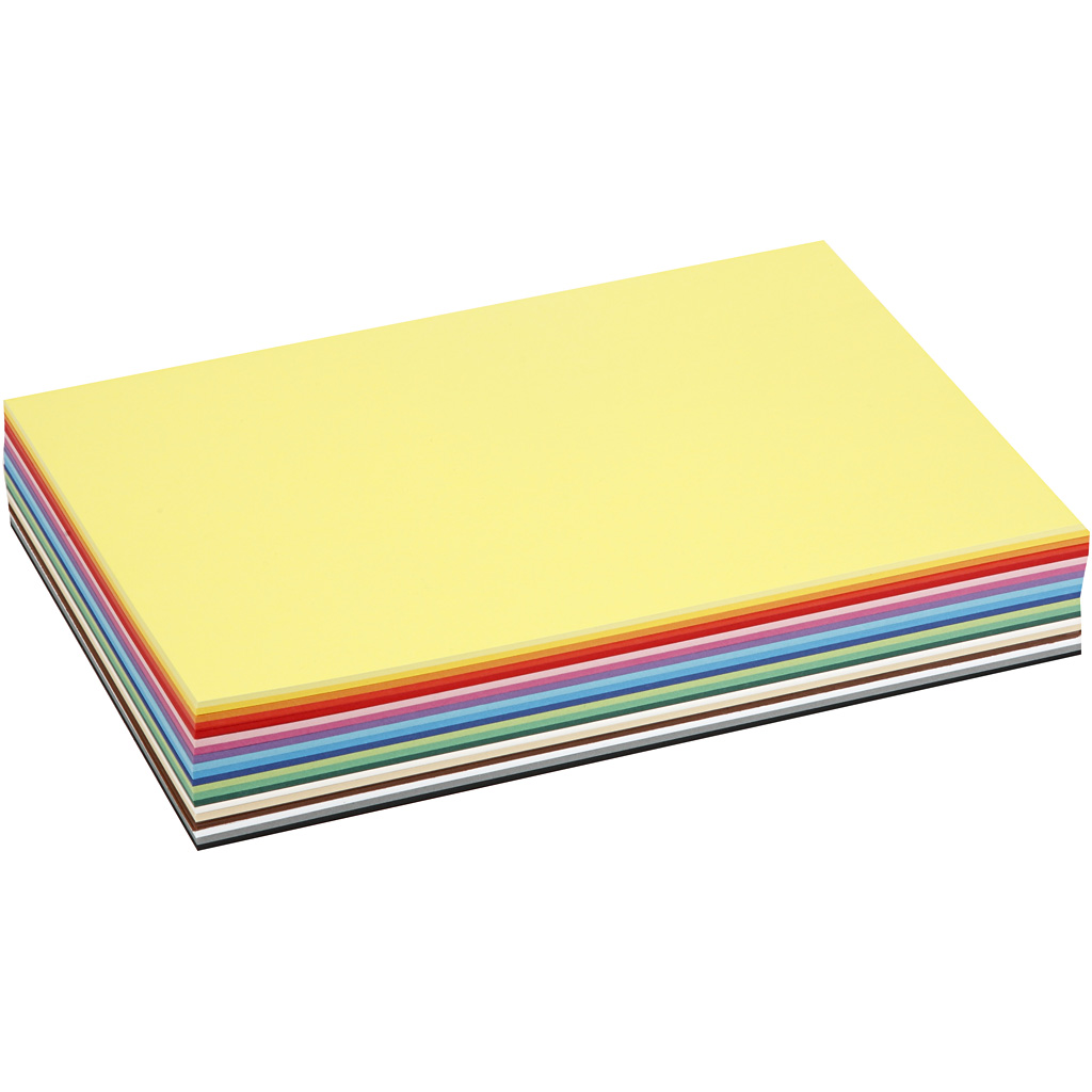 Kartong Creativ Company Ass Farger A4 210x297 mm 1 Pk