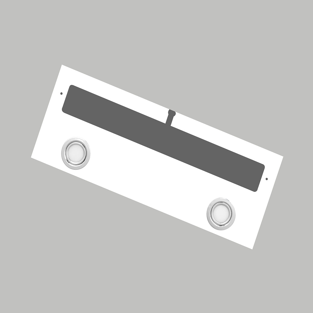 Ljusramp 4AQUA 2 Spottar | badrum - badrumsmobler - badrumsbelysning | KakelKungen