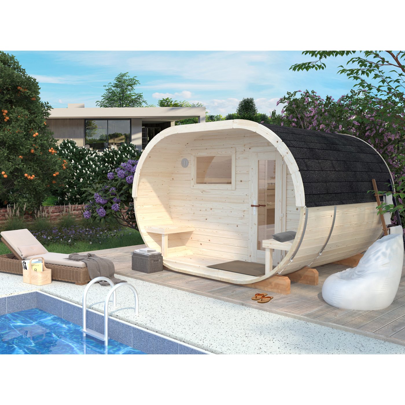 Sauna Palmako Anette 3,0 + 1,5