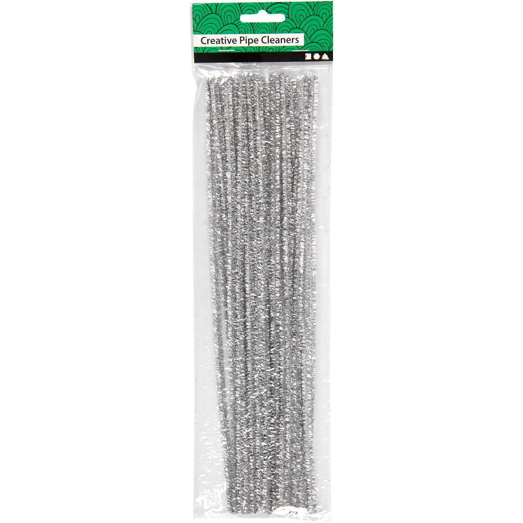 Piprensere Creativ Company L30 cm Tykkelse 6 mm Glitter 24 St/1 Pk