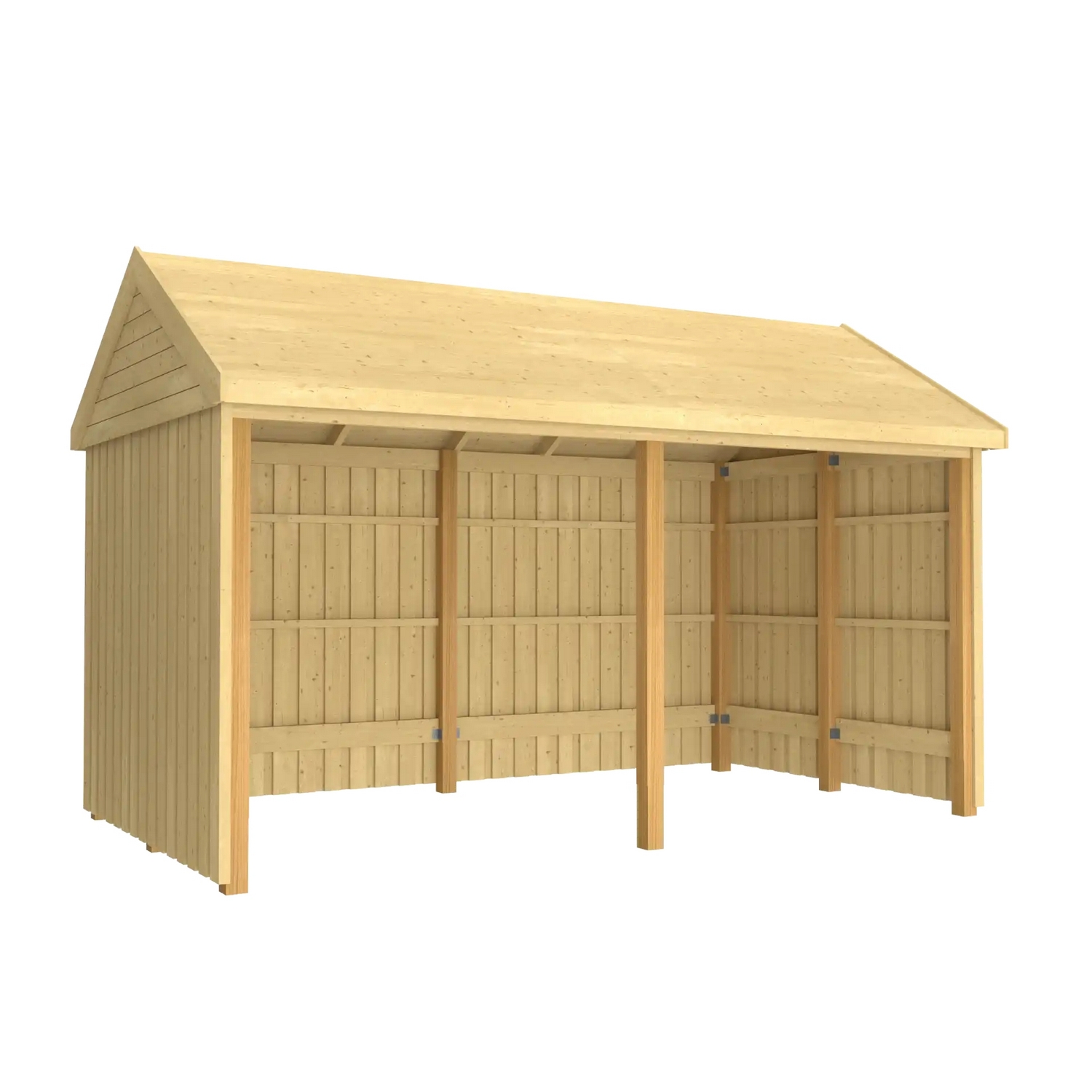 Utestue PLUS Classic Multi Hagehus 2 Moduler Åpen 10m2