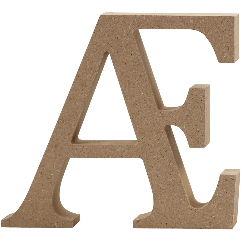 Bokstav Creativ Company 8 cm Tykkelse 15 cm 1 stk