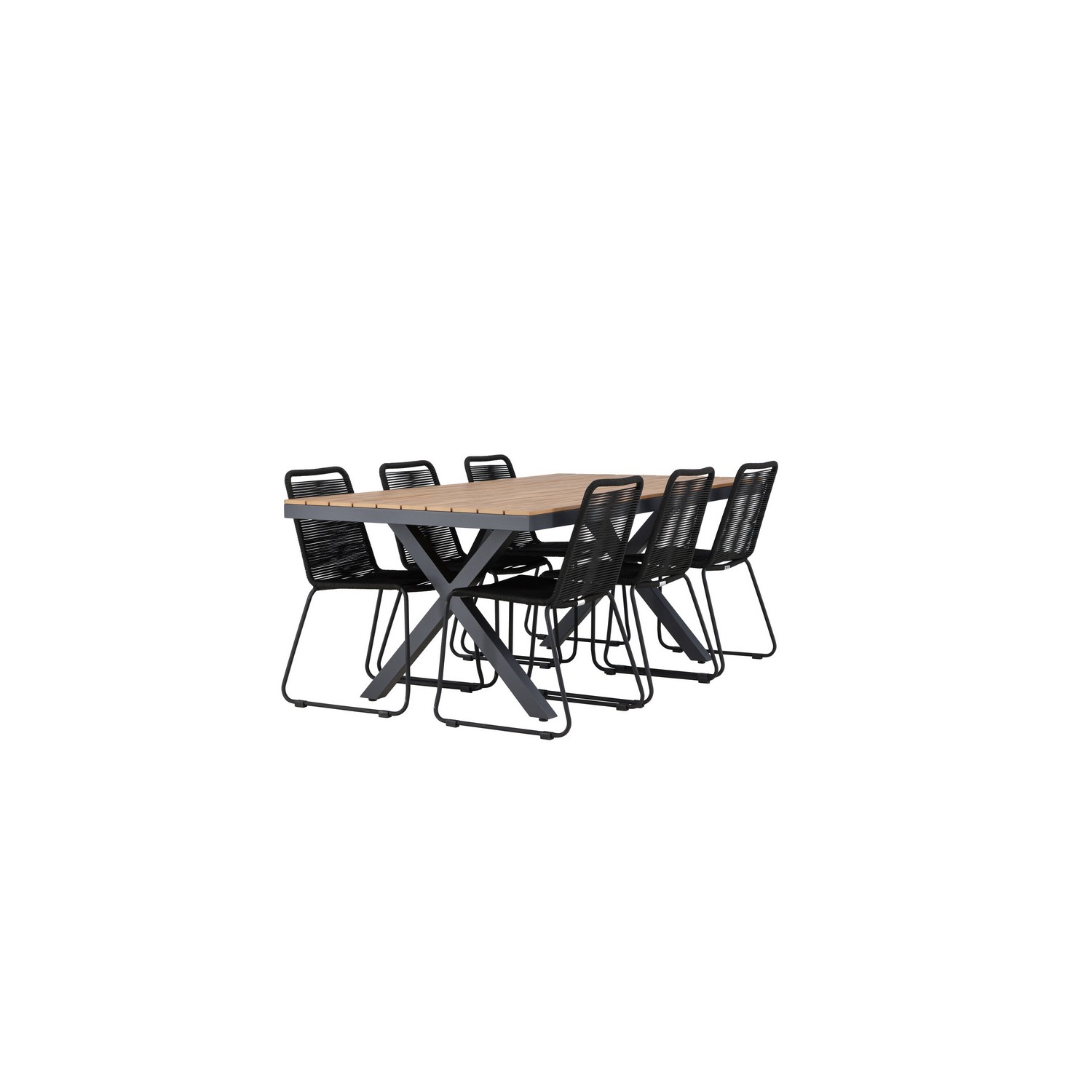 Hagegruppe Venture Home Garcia med 6 Lindos Stoler