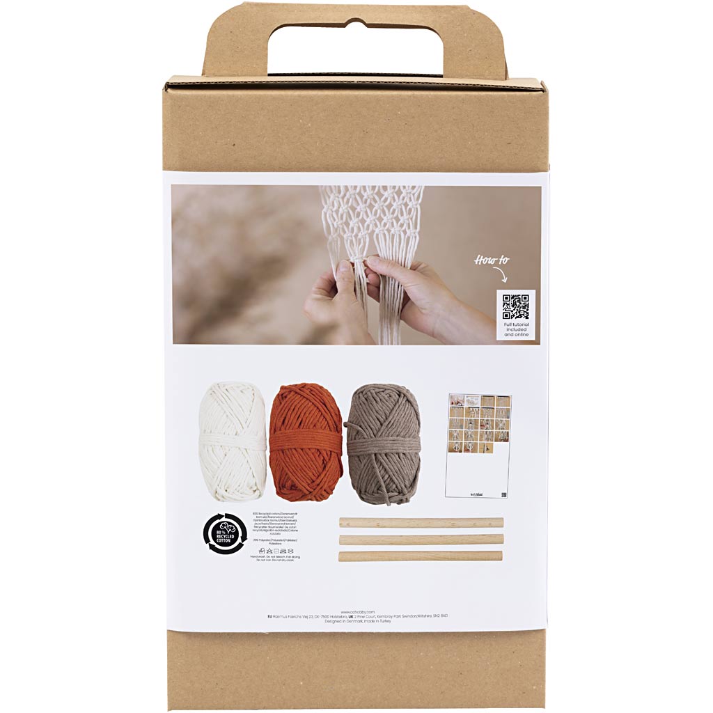 Trehenger Creativ Company DIY Kit Macramé
