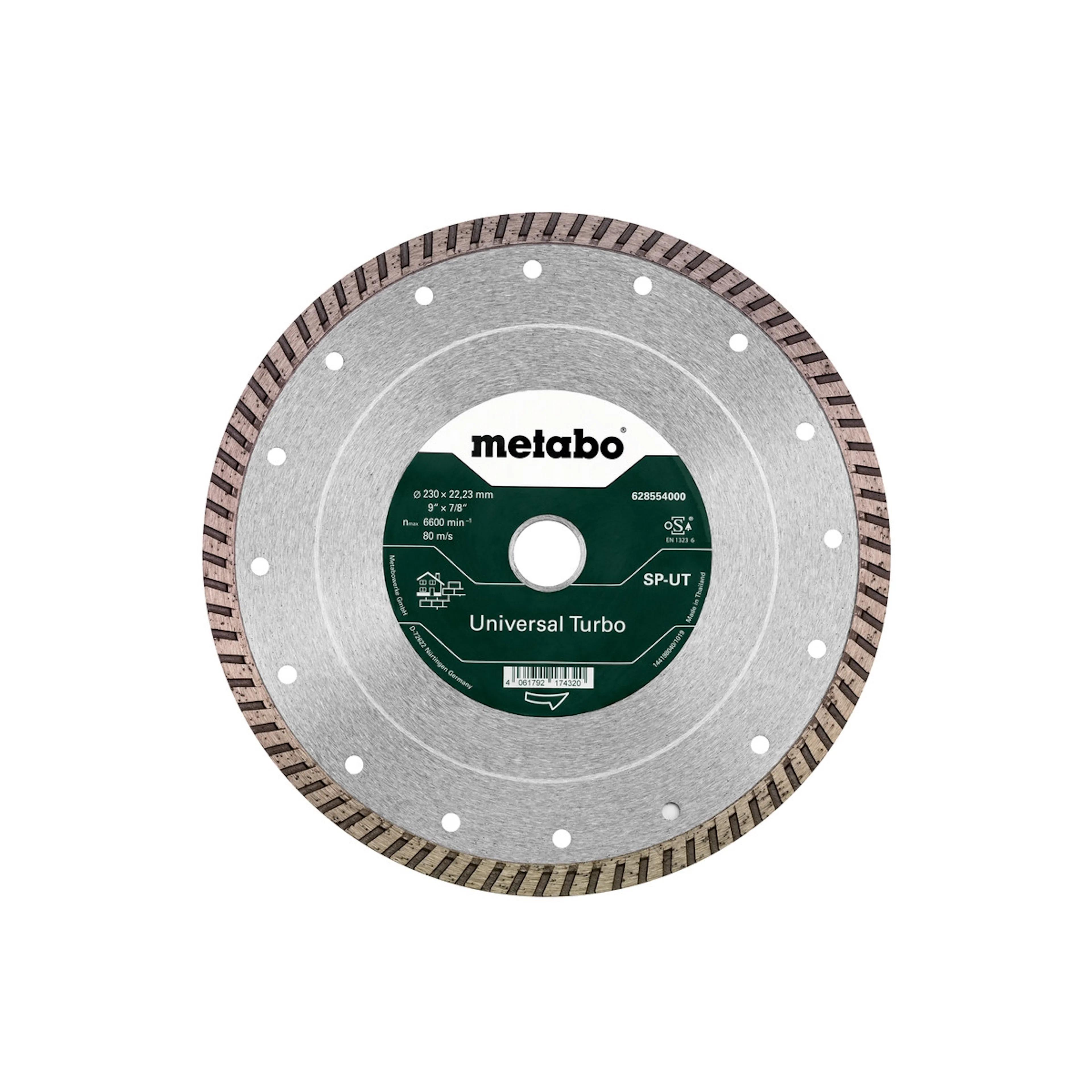 Diamantskive Metabo Universal Turbo Ø 230 mm