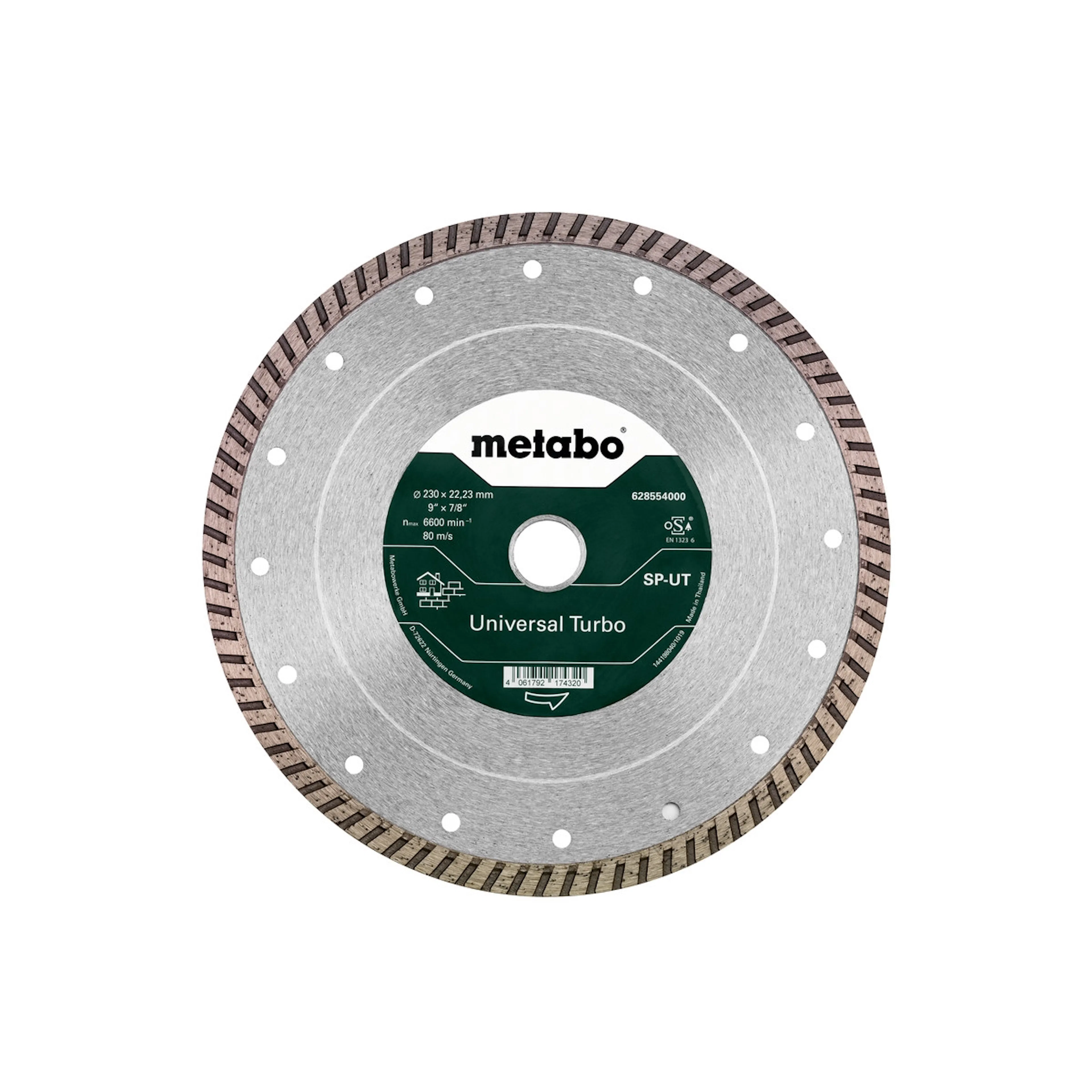 Diamantskive Metabo Universal Turbo Ø 230 mm