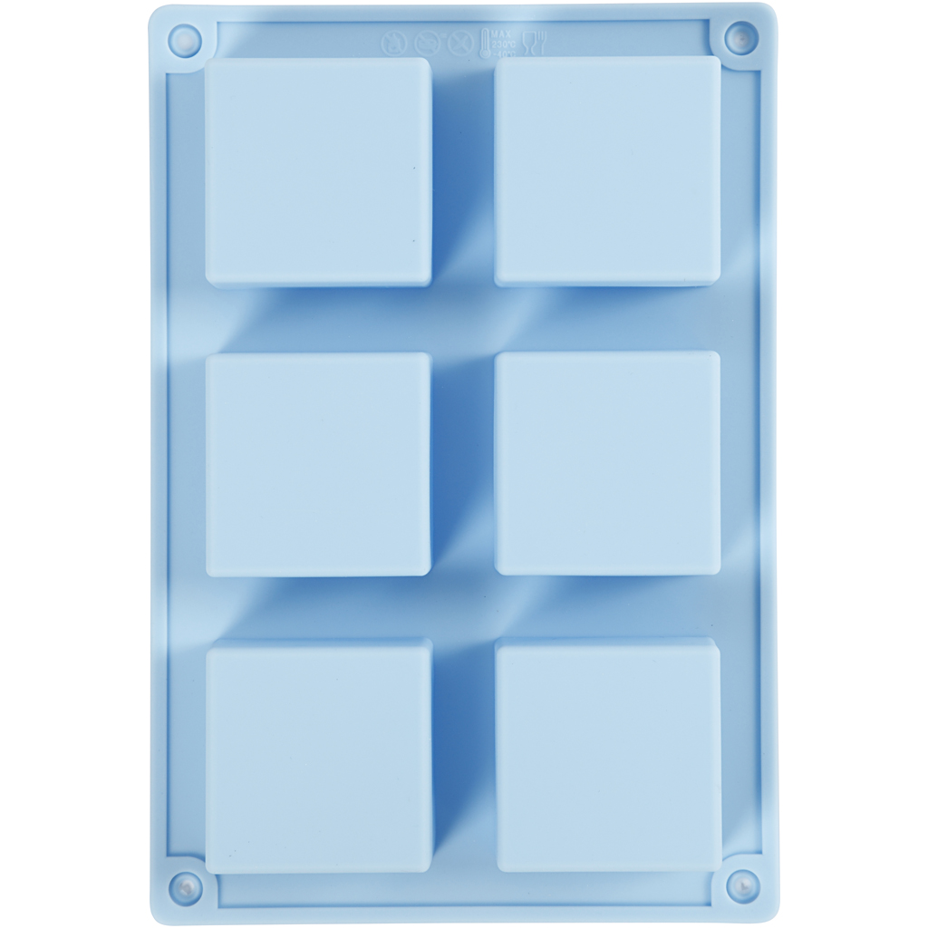Silikonform Creativ Company Hullstr 5x5 cm 60 ml 1 stk