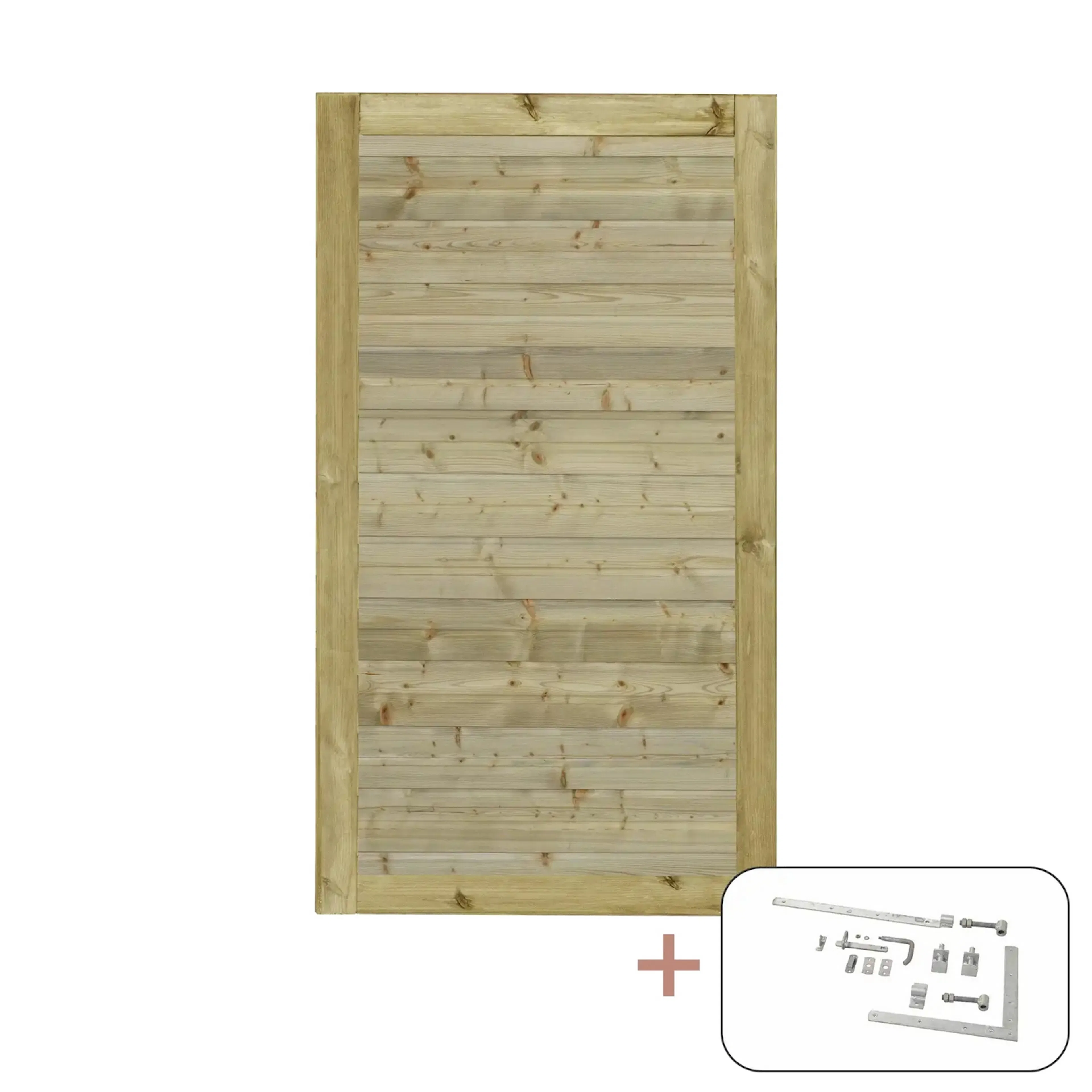 Port PLUS Plank Enkel med Beslag
