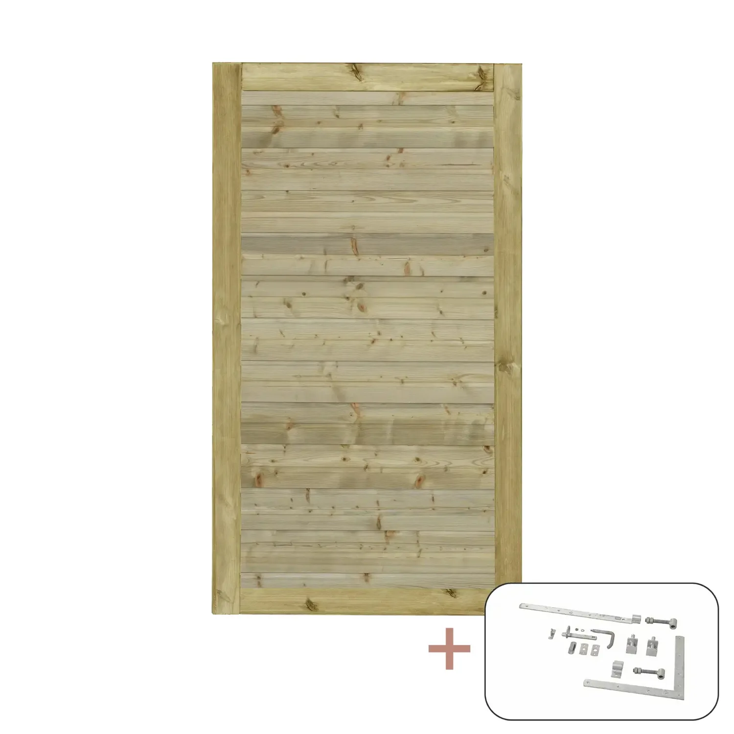 Port PLUS Plank Enkel med Beslag