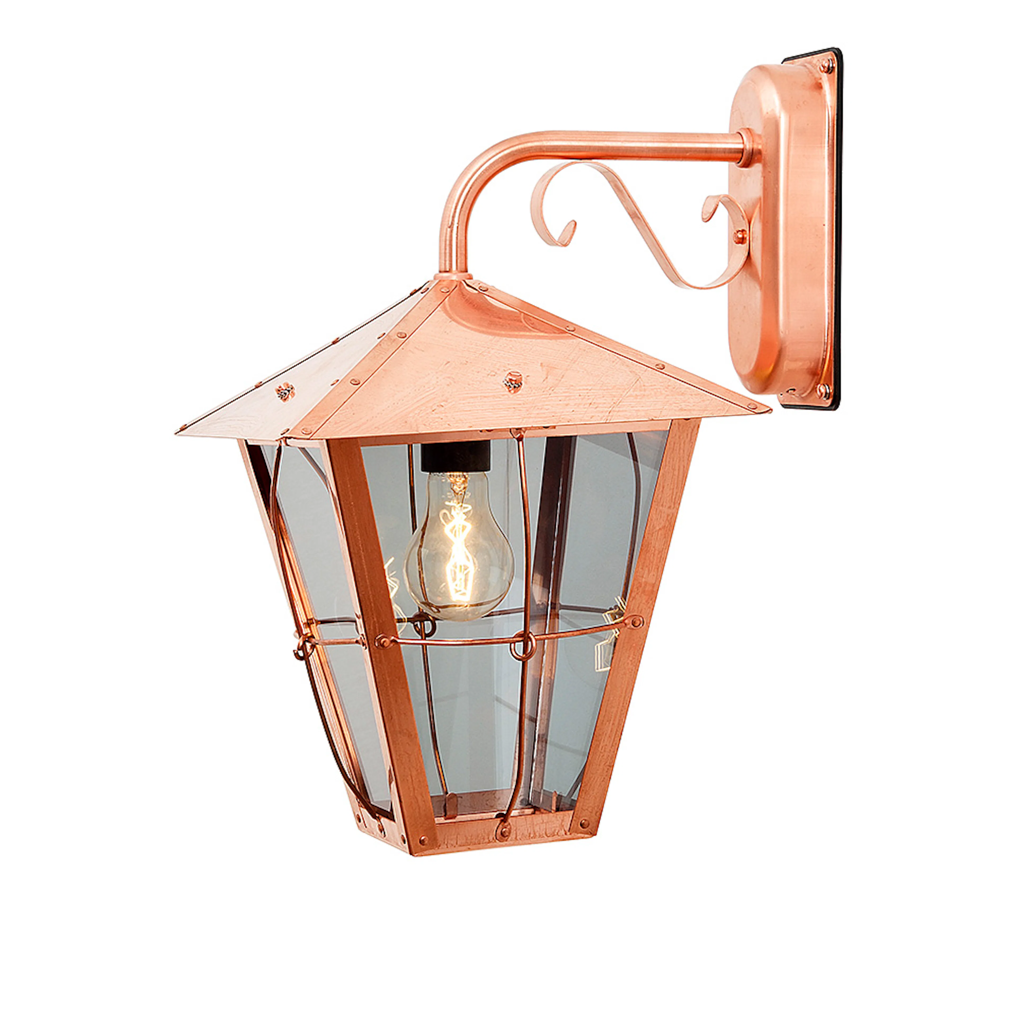Vegglampe Gnosjö Konstsmide Fenix Ned