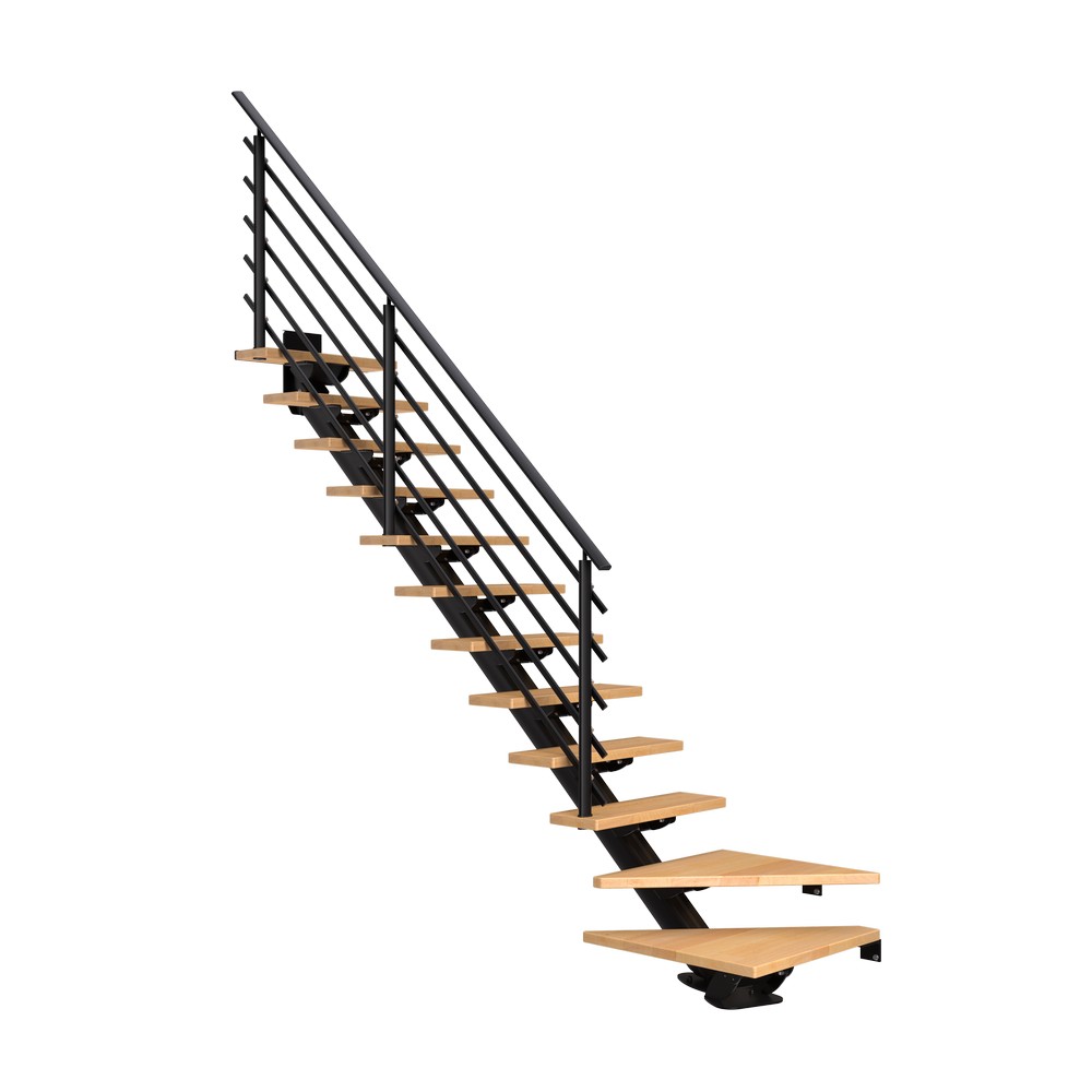 Plassbesparende Trapp Dolle Sydney Bøk Oljet 1/4 Pure