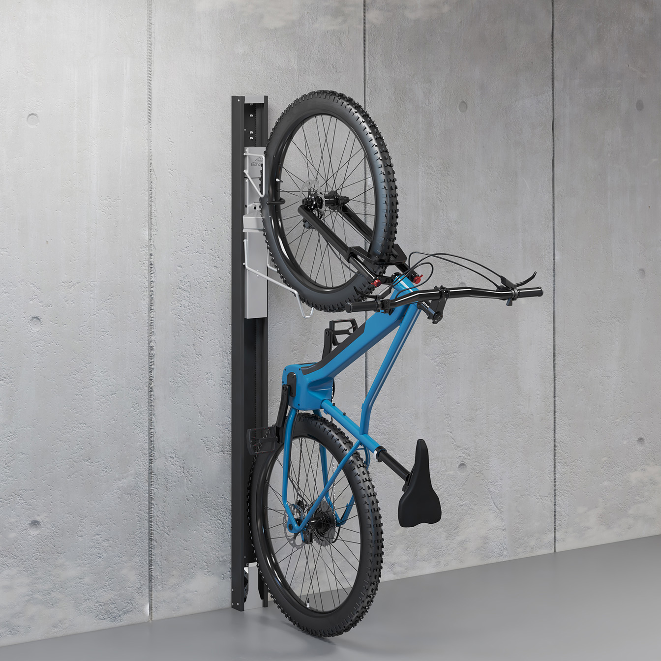 Sykkelstativ Biohort BikeLift Standard for Veggmontering