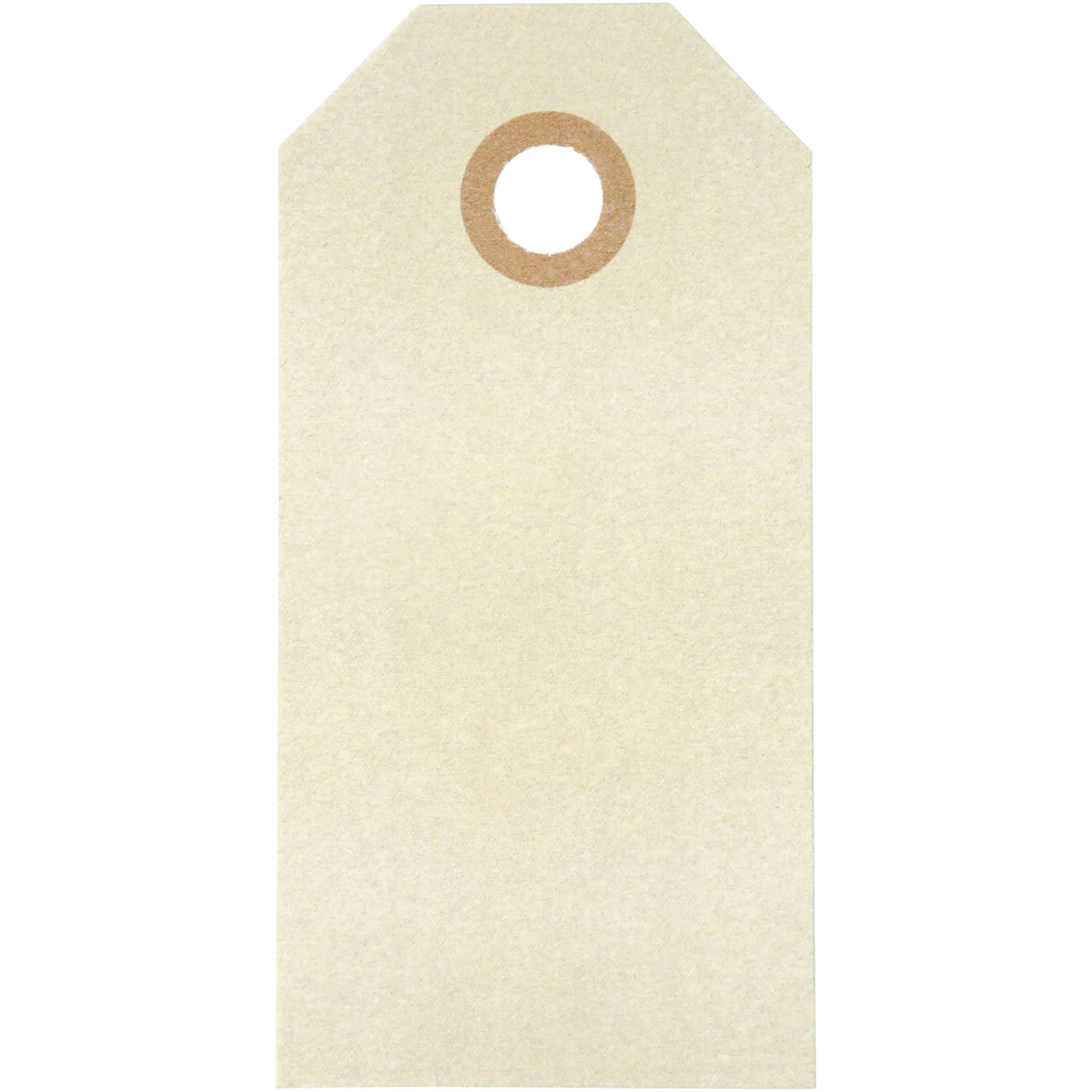 Manillamerker Creativ Company Str 4x8 cm Natur 1 Pk