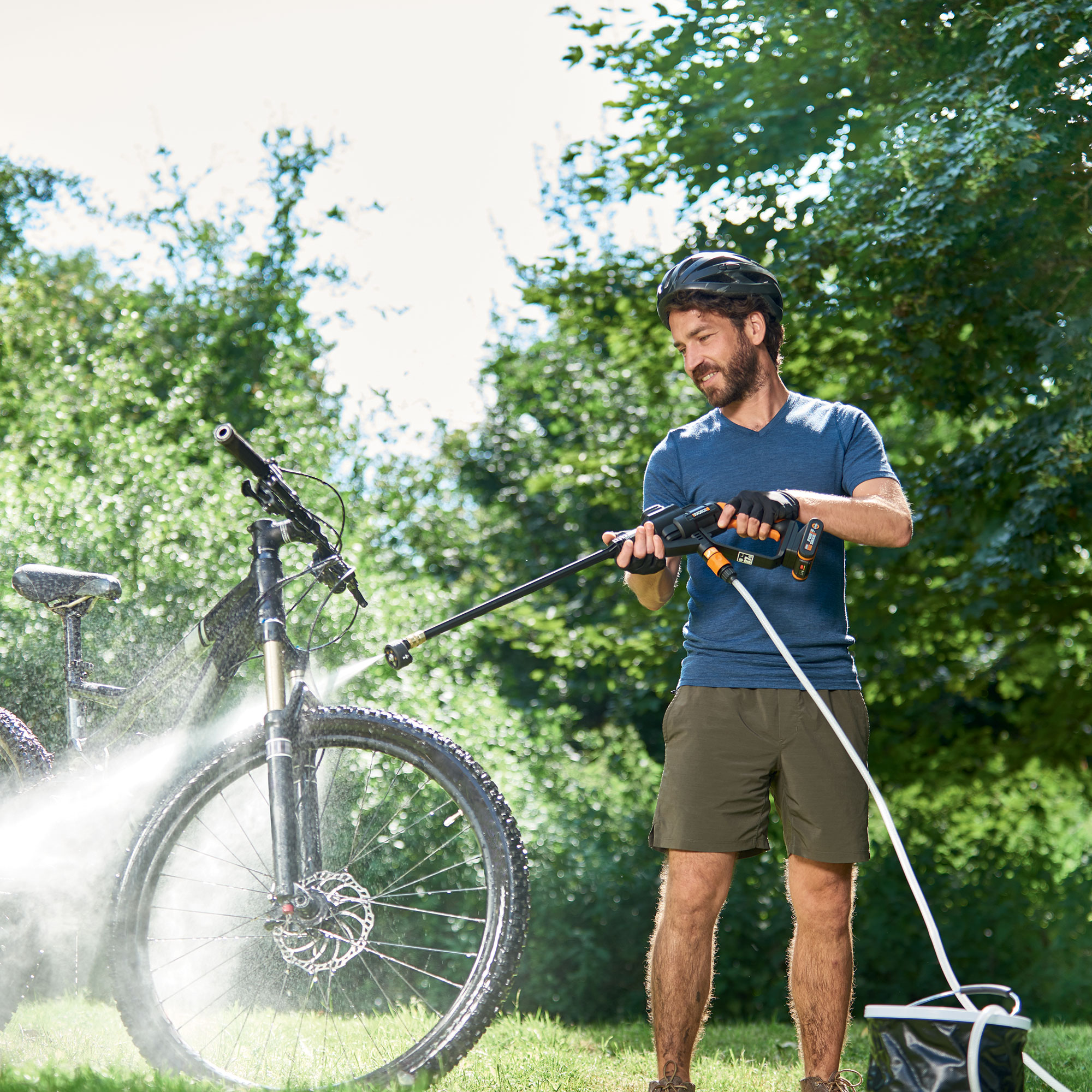 Høytrykksspyler Worx Hydroshot WG620E med Batteri