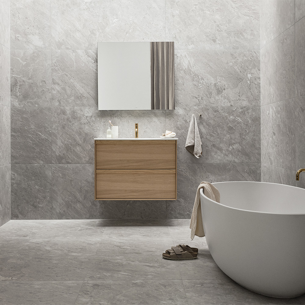 Klinker Bricmate M612 Marais Light Grey 60x120 cm