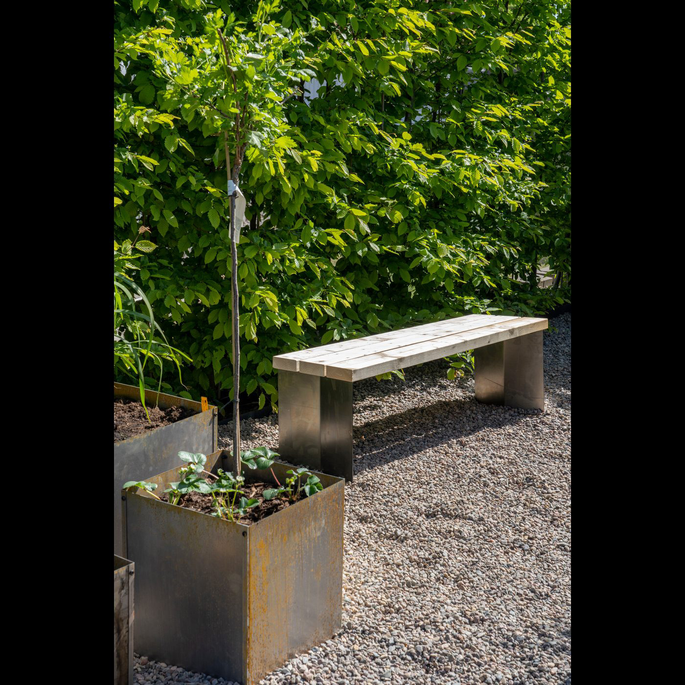 Utebenk Skotte Garden Benkestativ