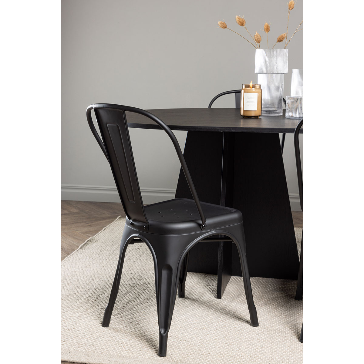 Spisegruppe Venture Home Bootcut Oval med 6 stk Tempe