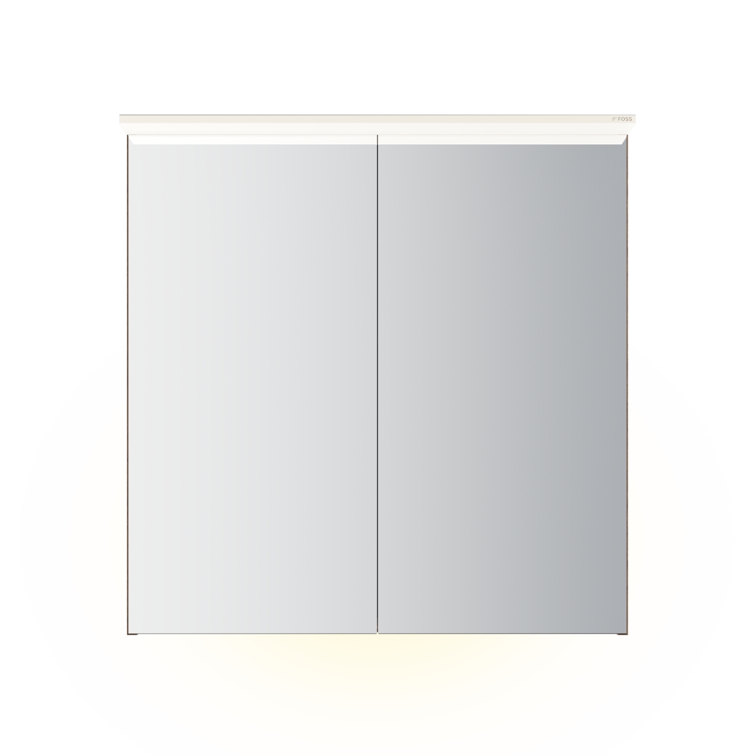 Speilskap FOSSBAD Variant B80 Med Lysplate