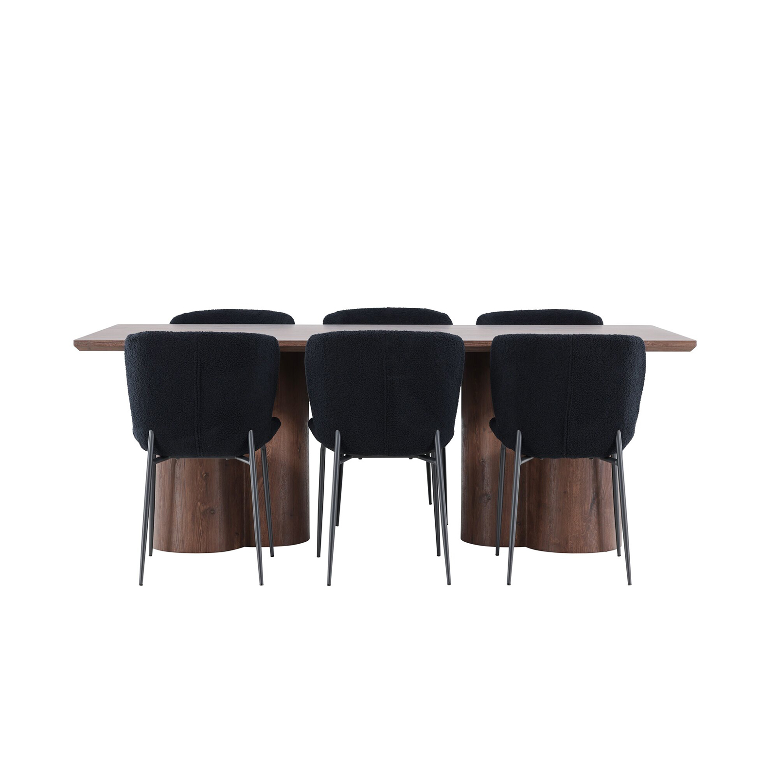 Spisegruppe Venture Home Olivia 210 med 6 stk Modesto Stoler