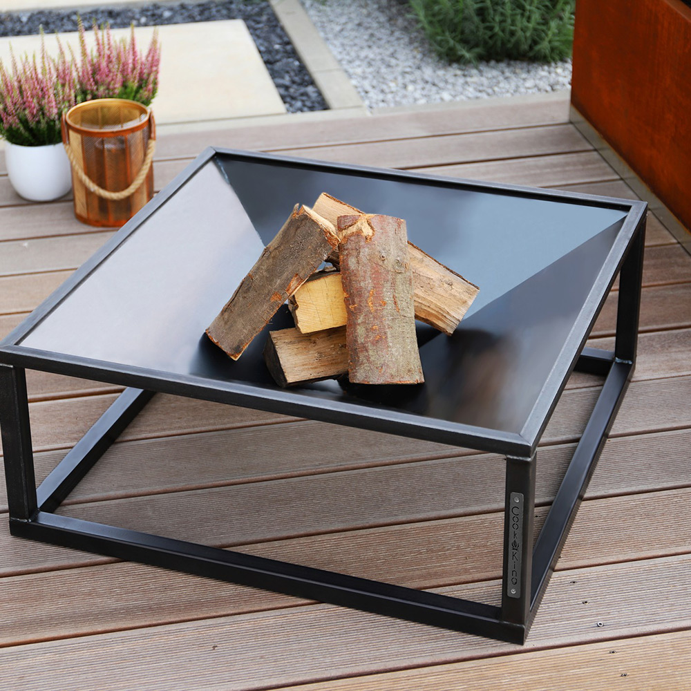 Bålpanne gop CookKing Firkant 70x70 cm