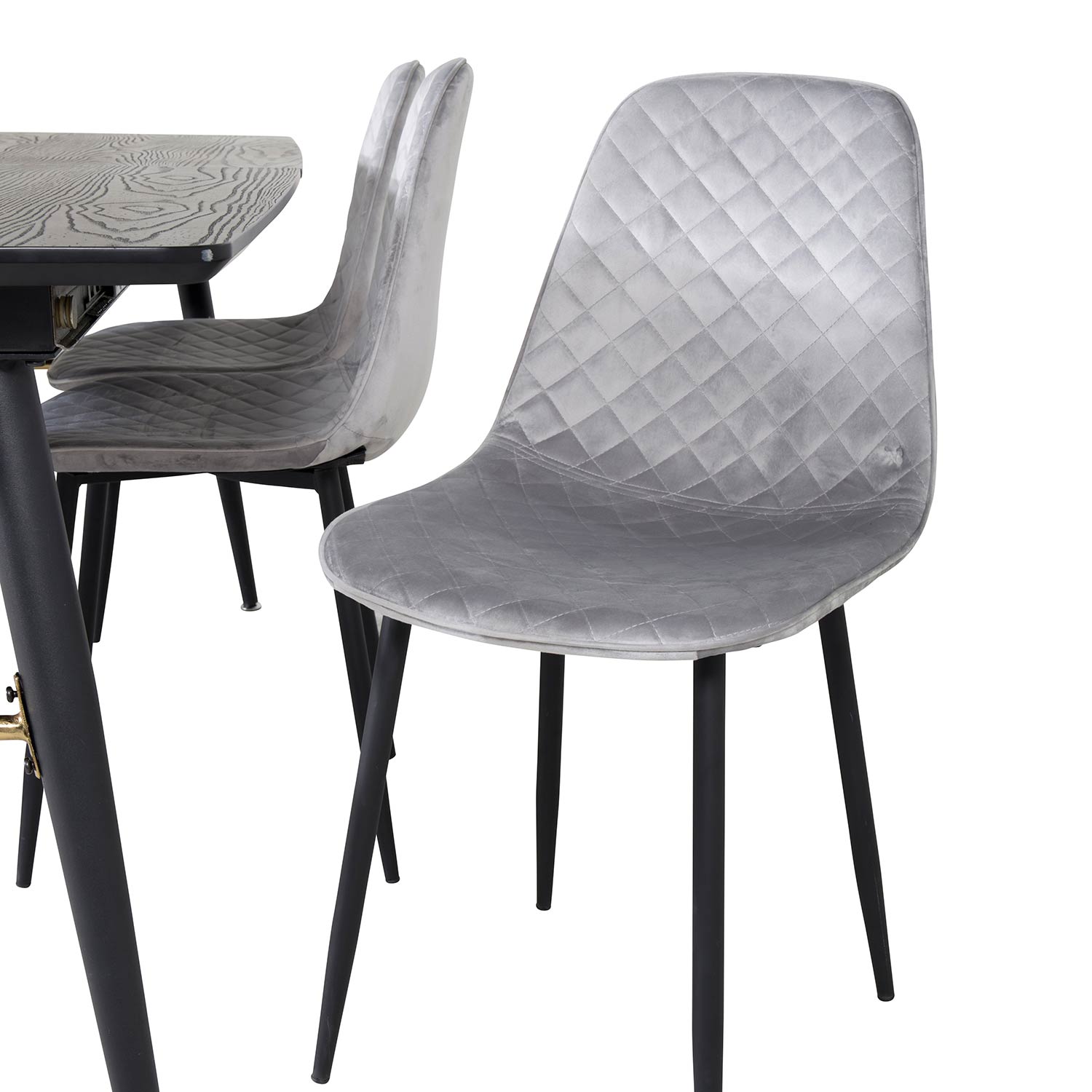 Spisegruppe Venture Home Gold med 6 Polar Stoler