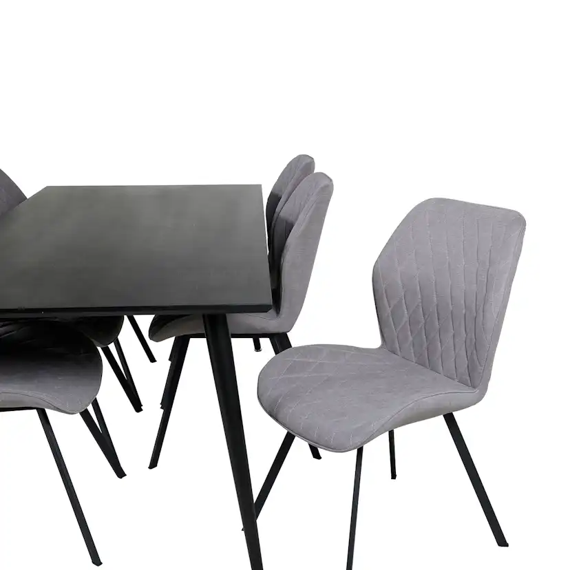 Spisegruppe Venture Home Dipp med 6 Gemma Stoler