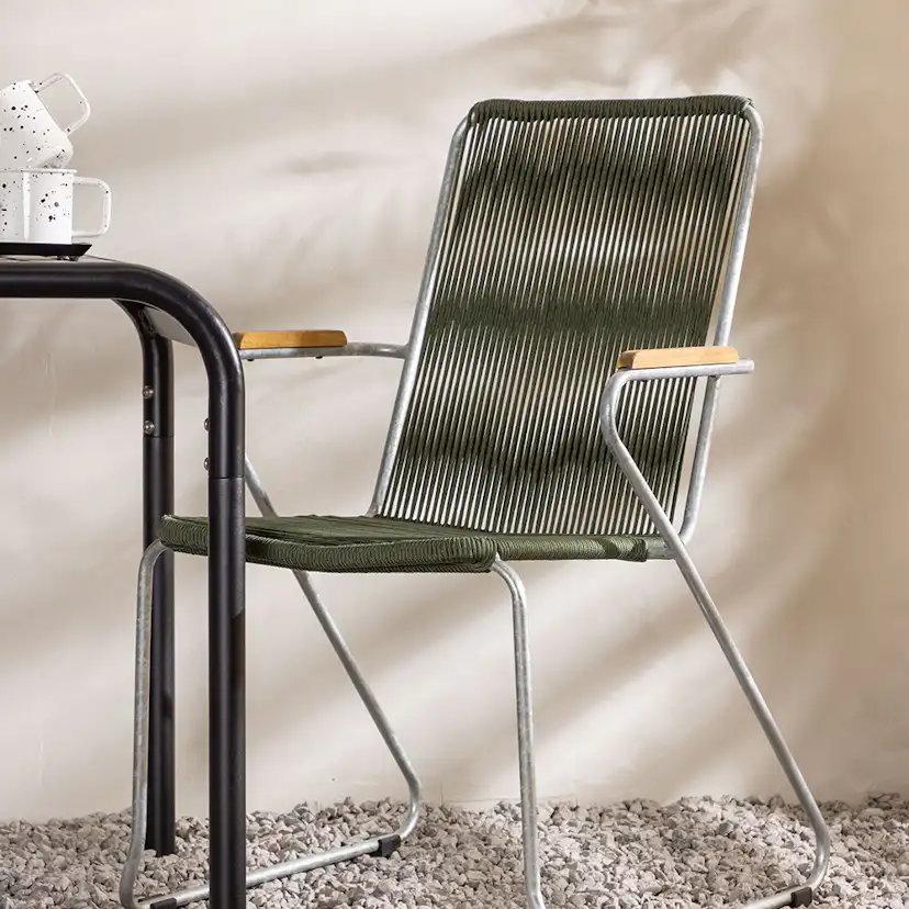 Cafégruppe Venture Home Borneo Bord med 2 Bois Stoler