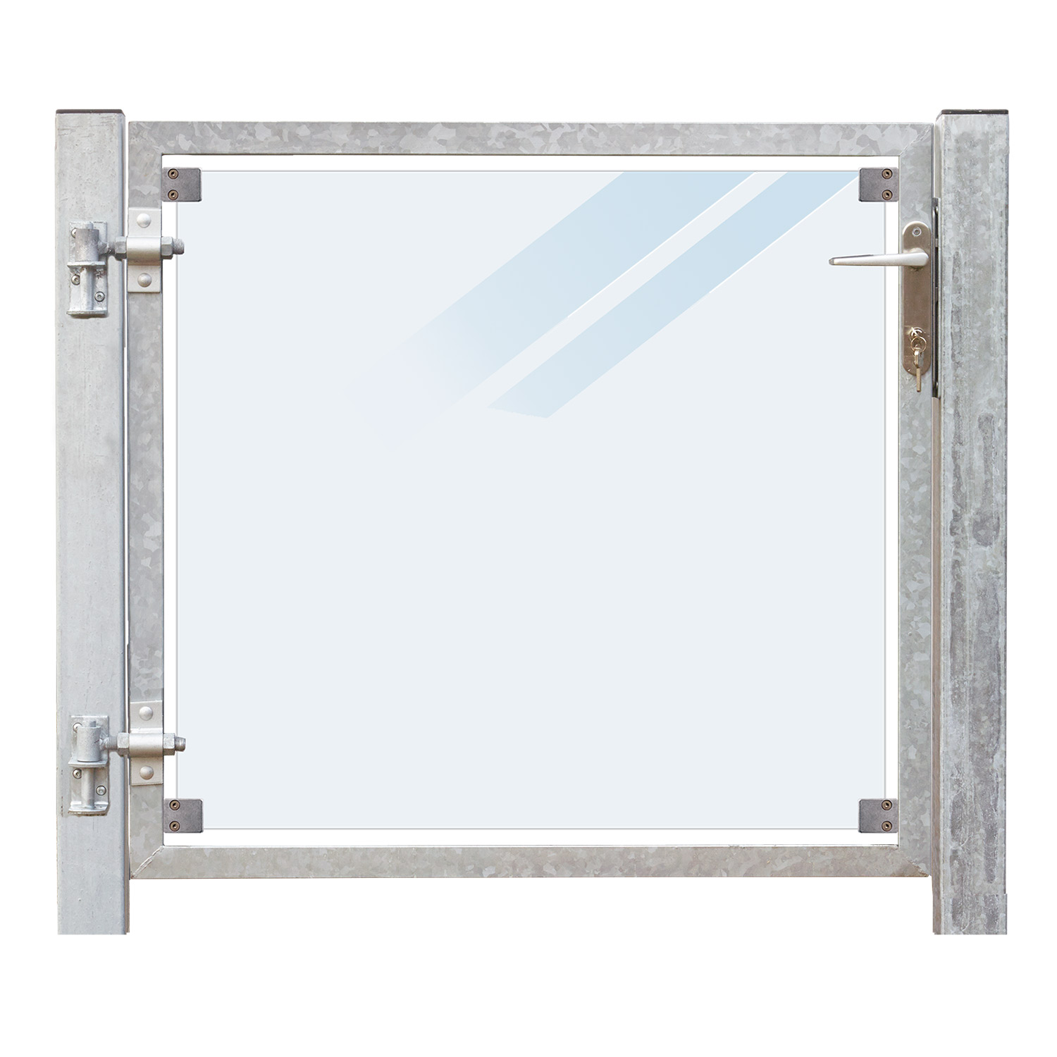 Port PLUS Frostet for Glassrekkverk