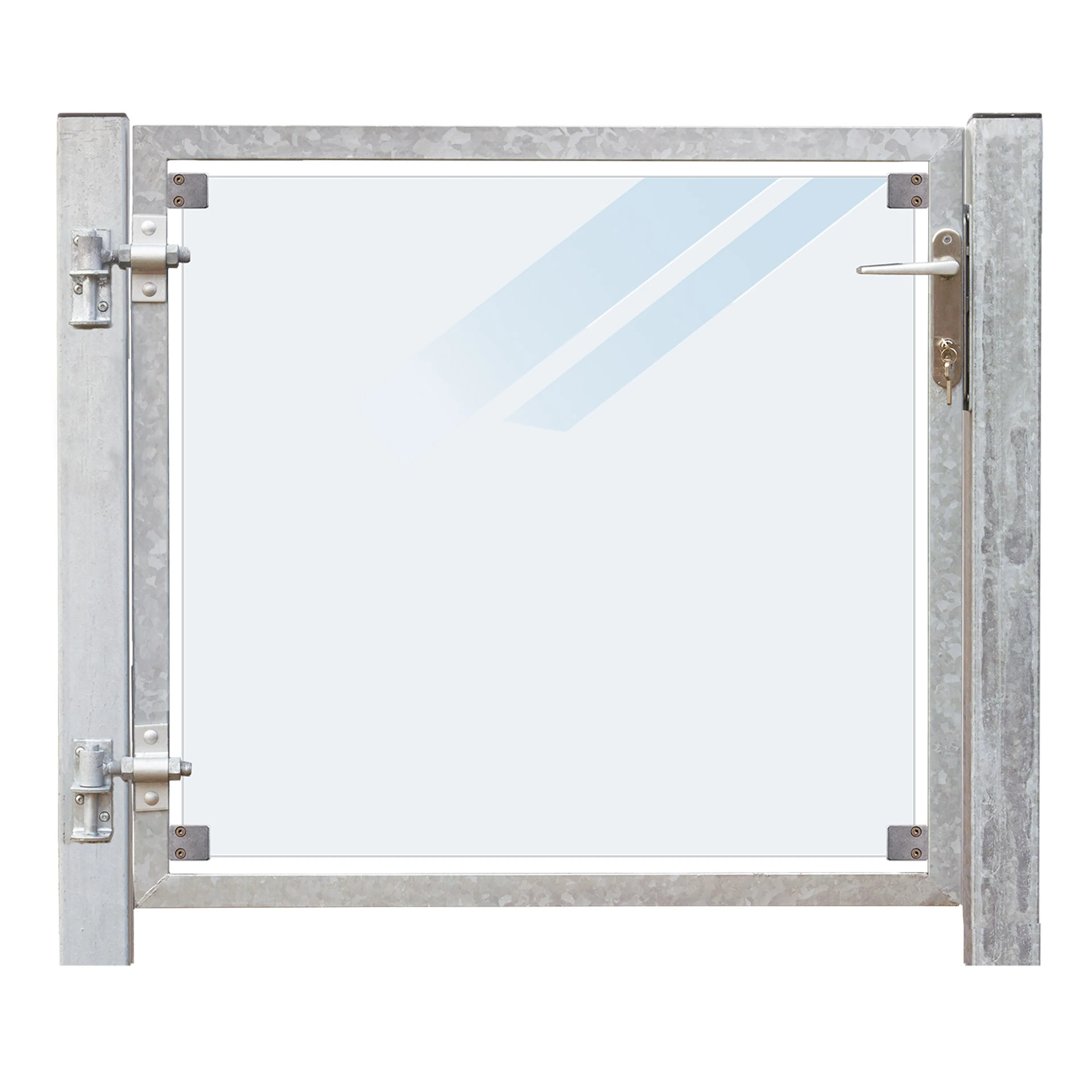 Port PLUS Frostet for Glassrekkverk