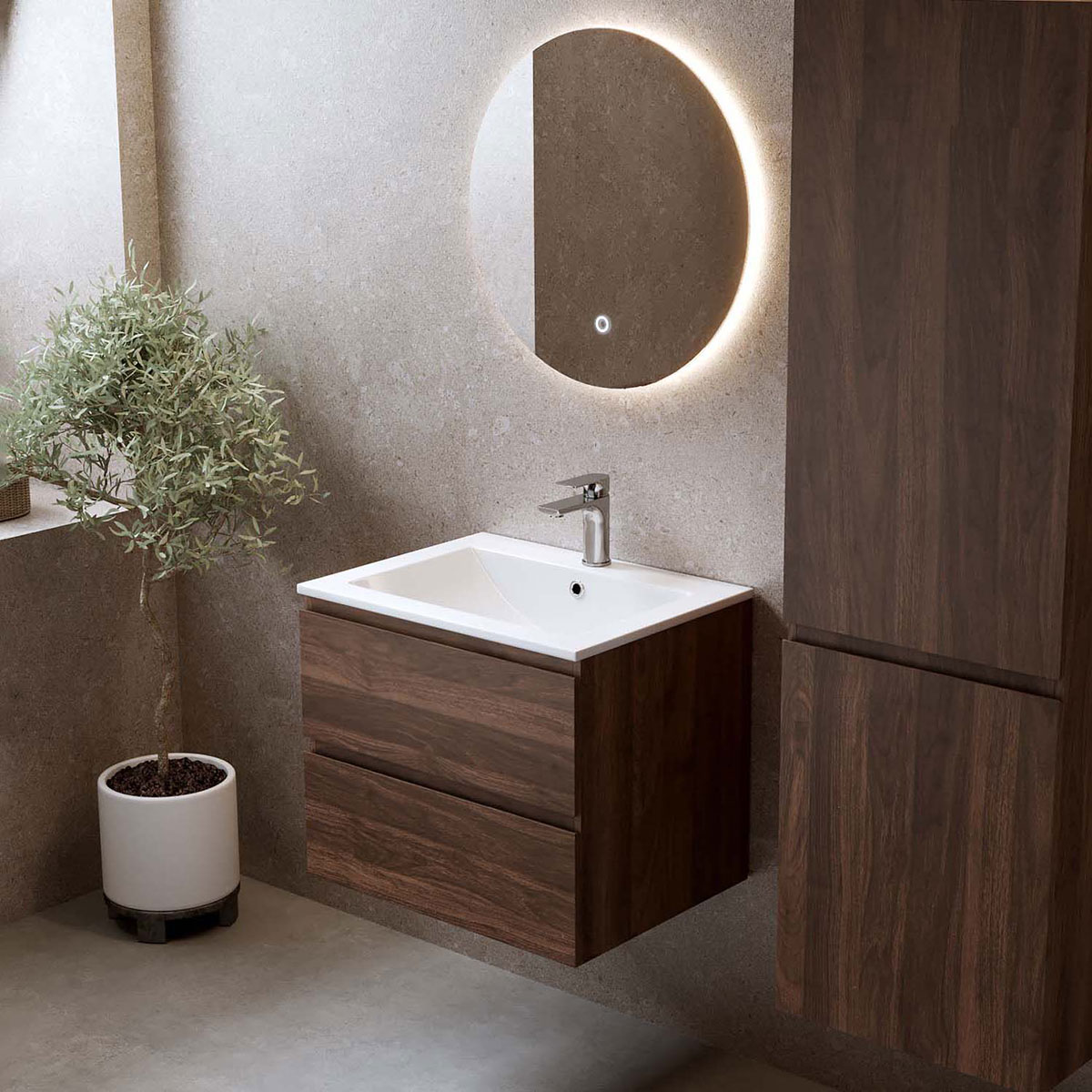Servantskap Bathlife Eufori Valnøtt