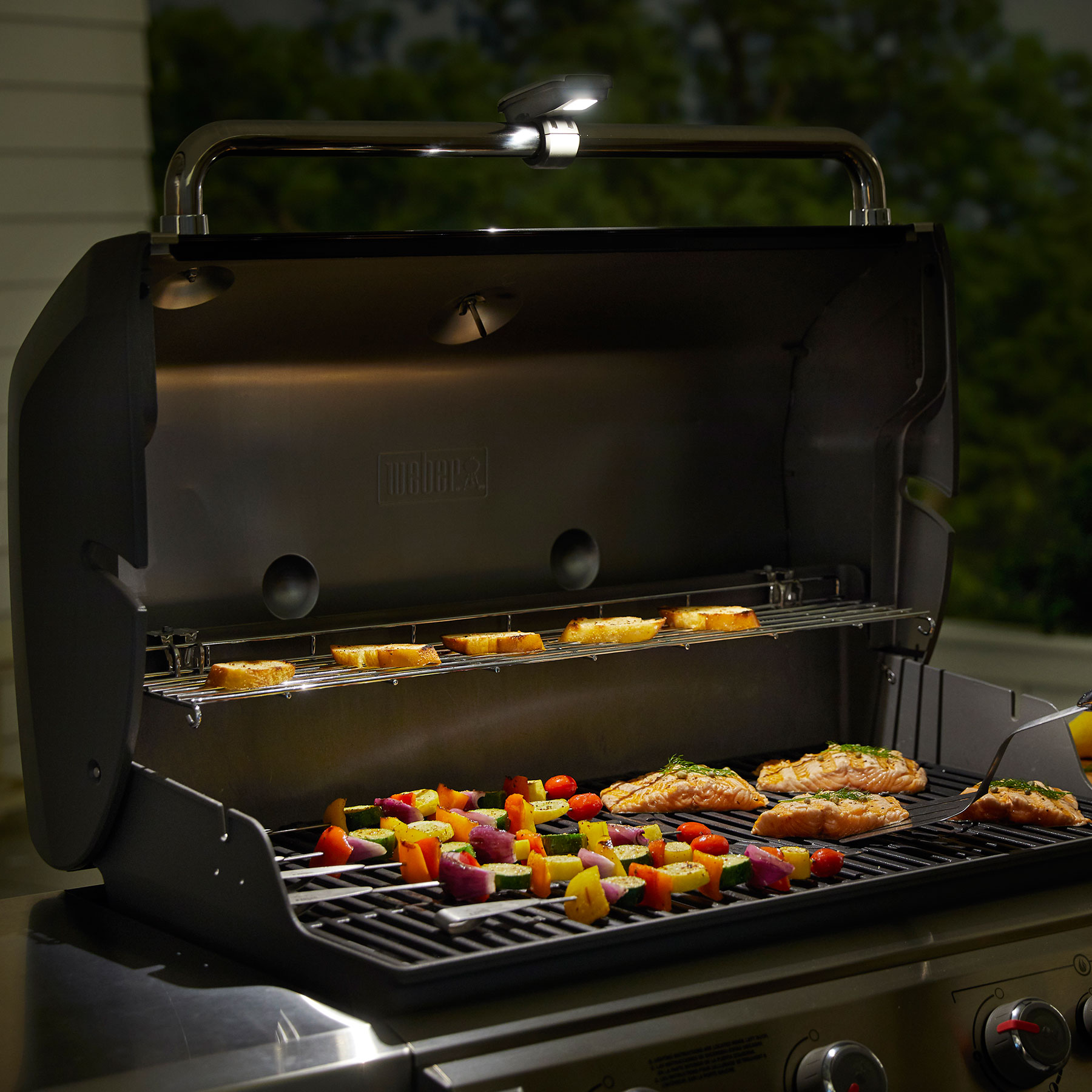 Grillampe til Gassgrill