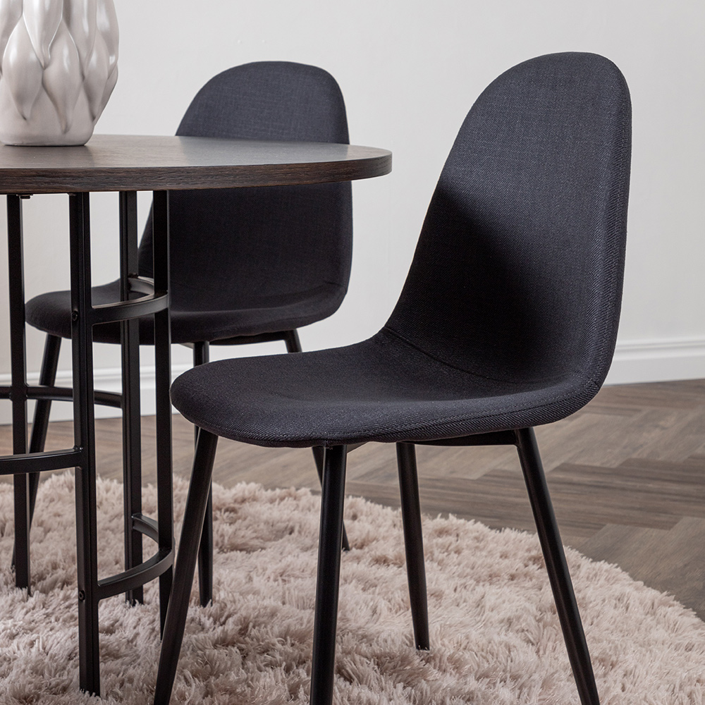 Spisegruppe Venture Home Copenhagen med 4 Polar Stoler