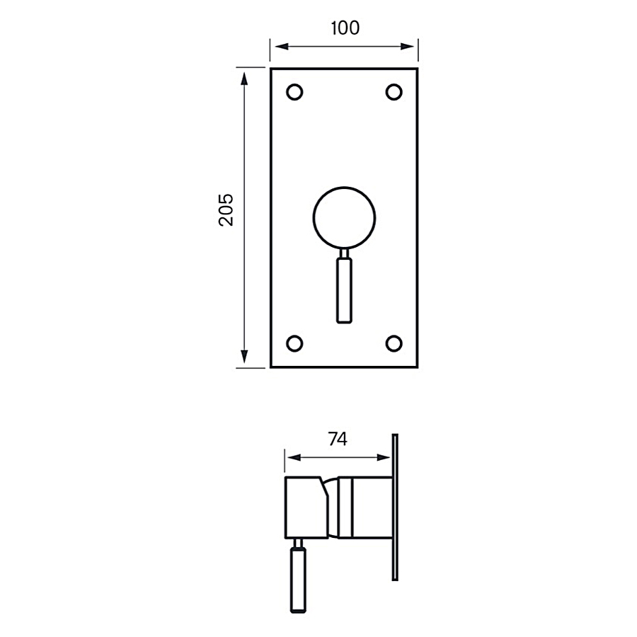 Duschblandare Tapwell Box 011