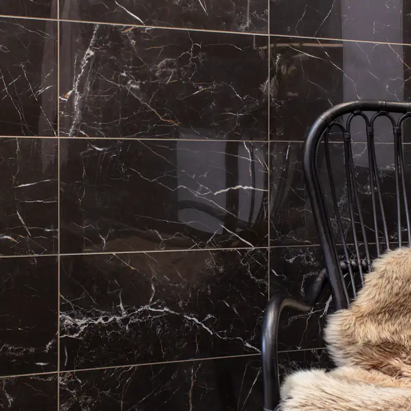 Klinker Ceramiche Keope Elements Lux Port Laurent Sort 30x60 cm