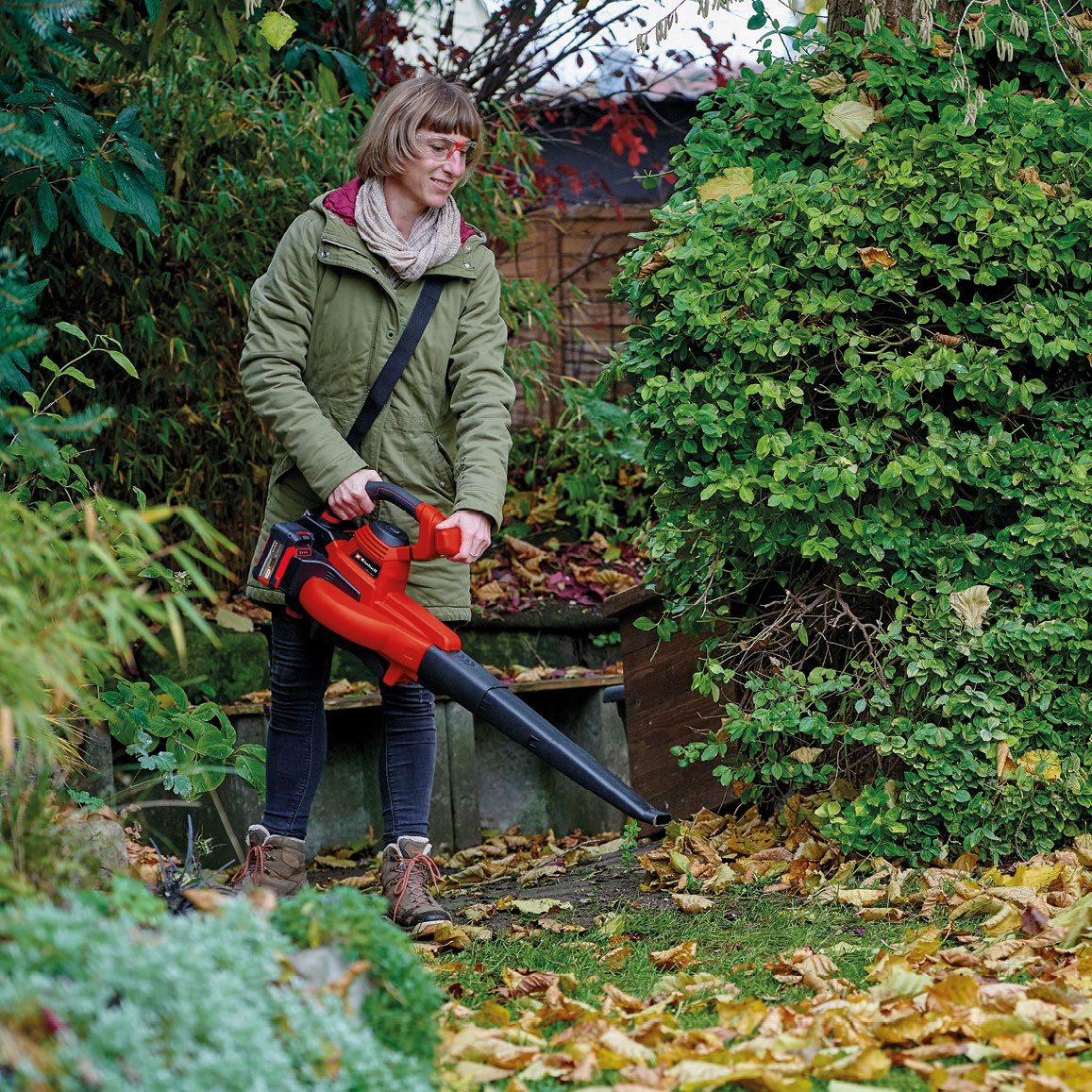 Løvblåser Einhell GE-CL 36/230 Li E Solo uten Batteri
