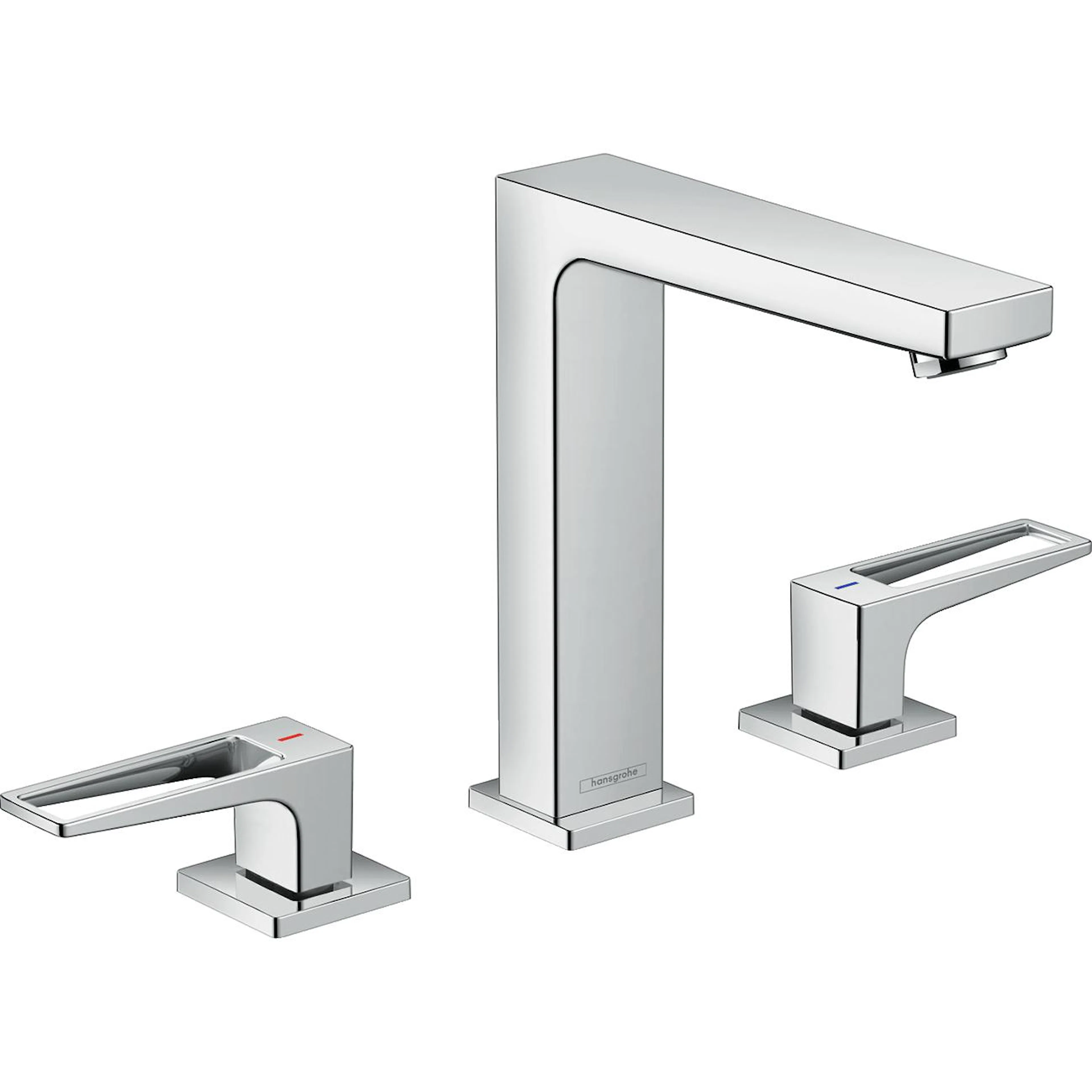 Servantbatteri Hansgrohe Metropol 160 3-hulls med Bøylehåndtak