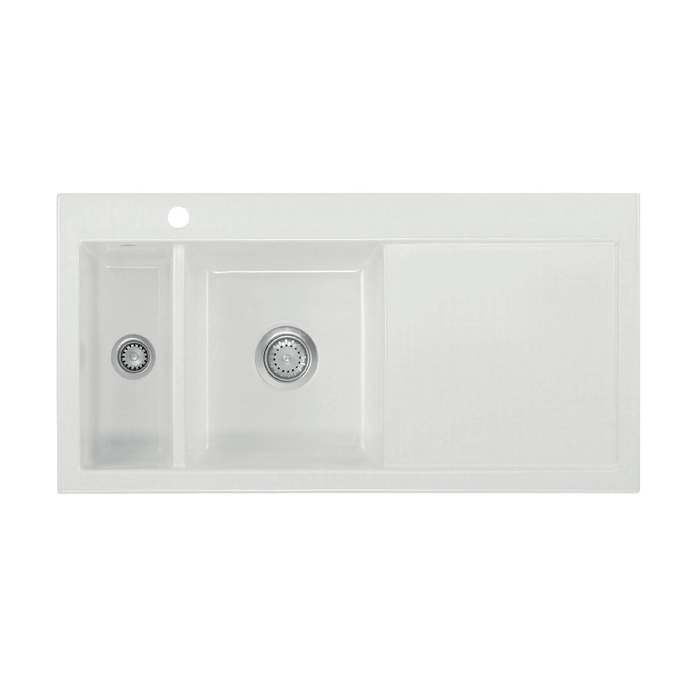 Oppvaskbenk Lavabo Mera 100 1½ Keramikk