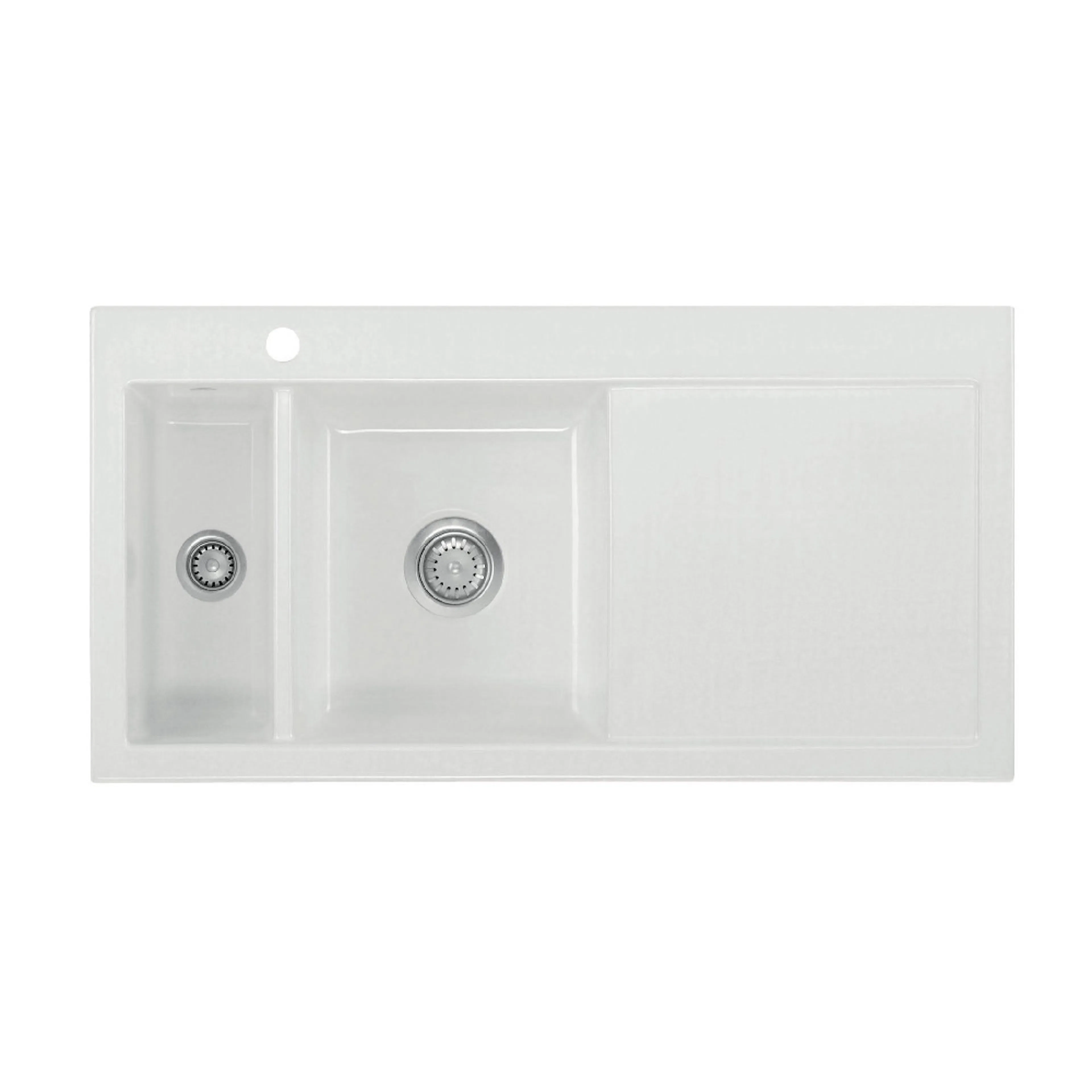 Oppvaskbenk Lavabo Mera 100 1½ Keramikk