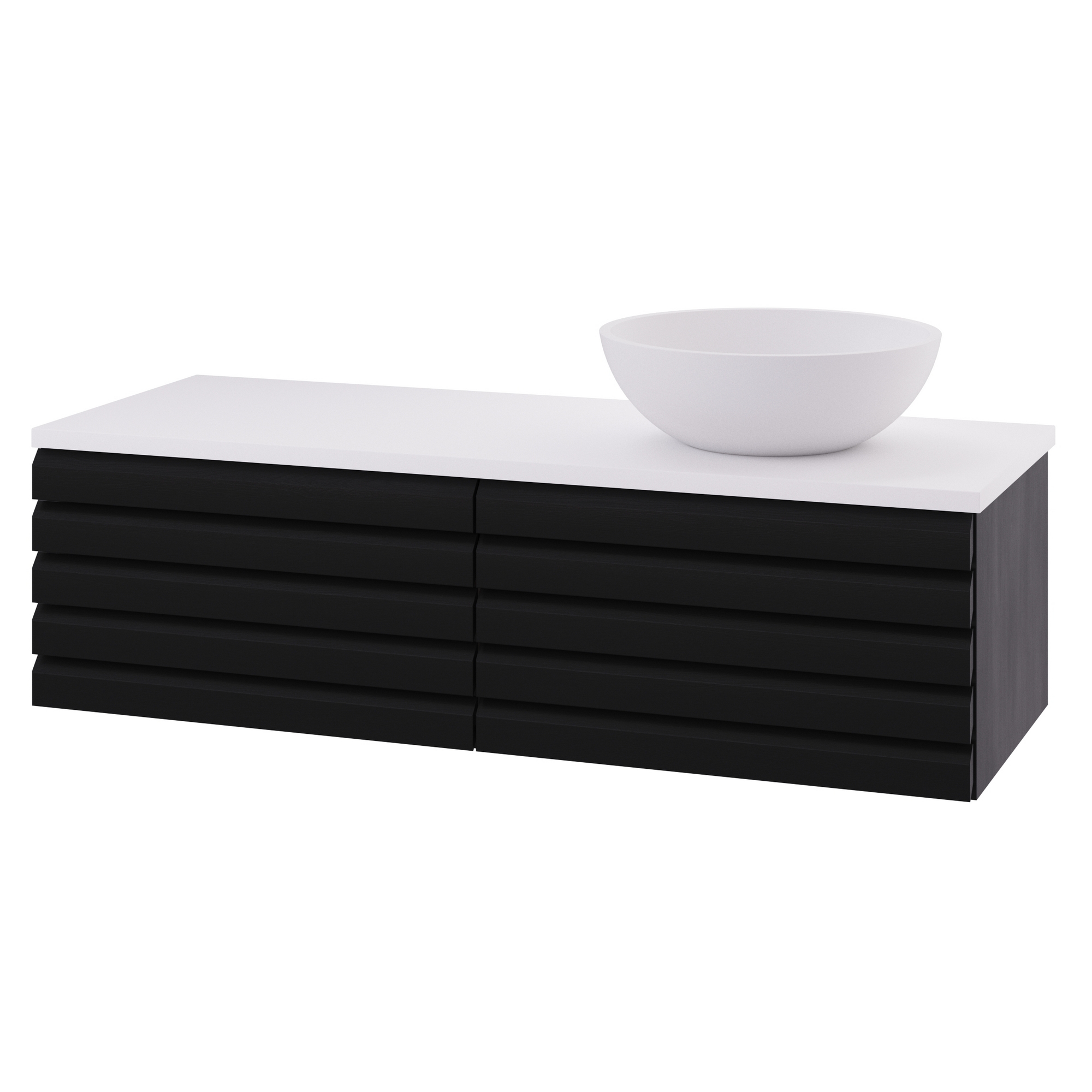 Servantskap Linn Bad Selma 120 cm 1 Skuff Eikestav