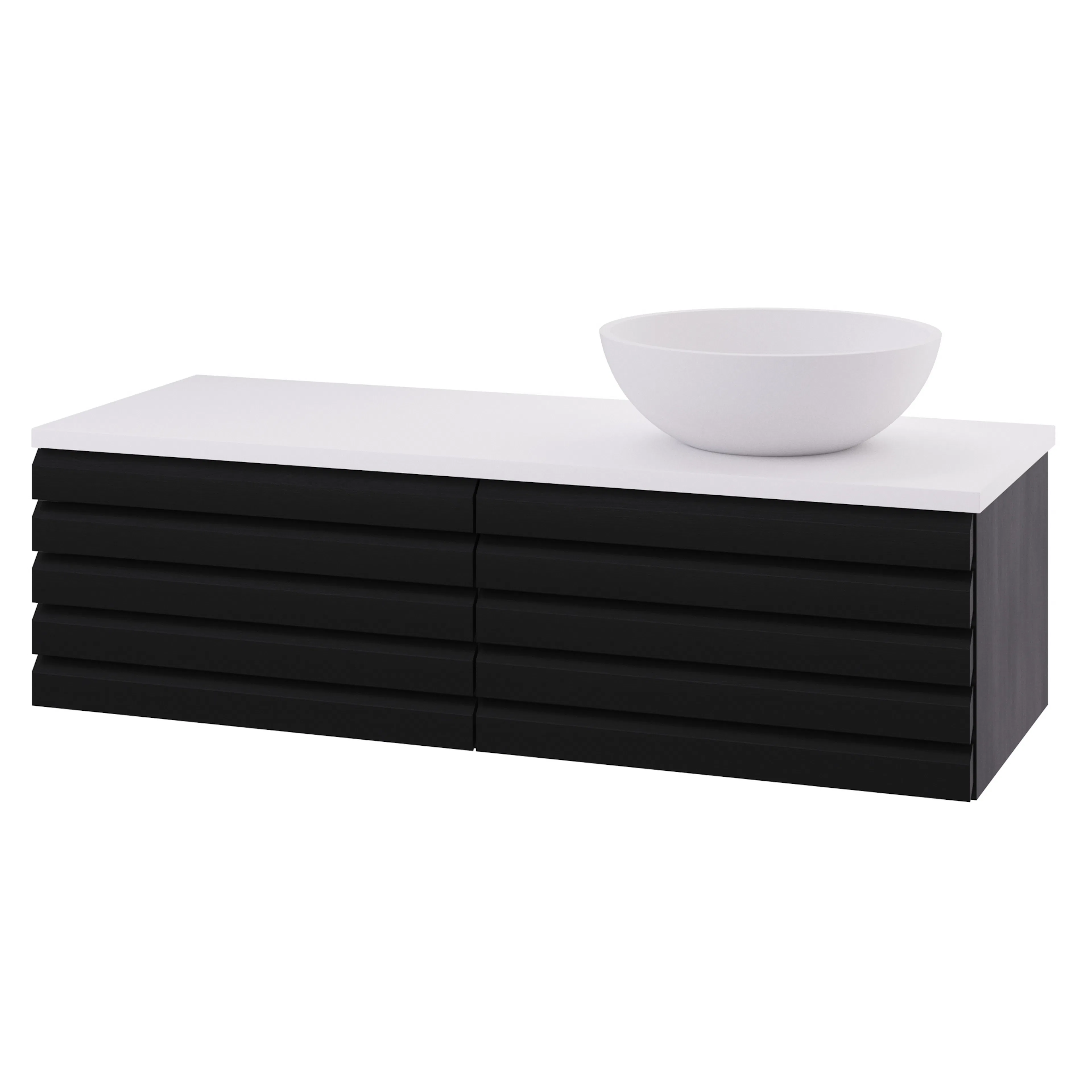 Servantskap Linn Bad Selma 120 cm 1 Skuff Eikestav