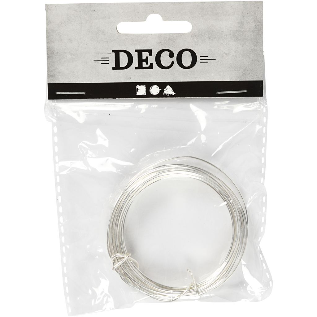 Sølvtråd Creativ Company Forsølvet 4 m