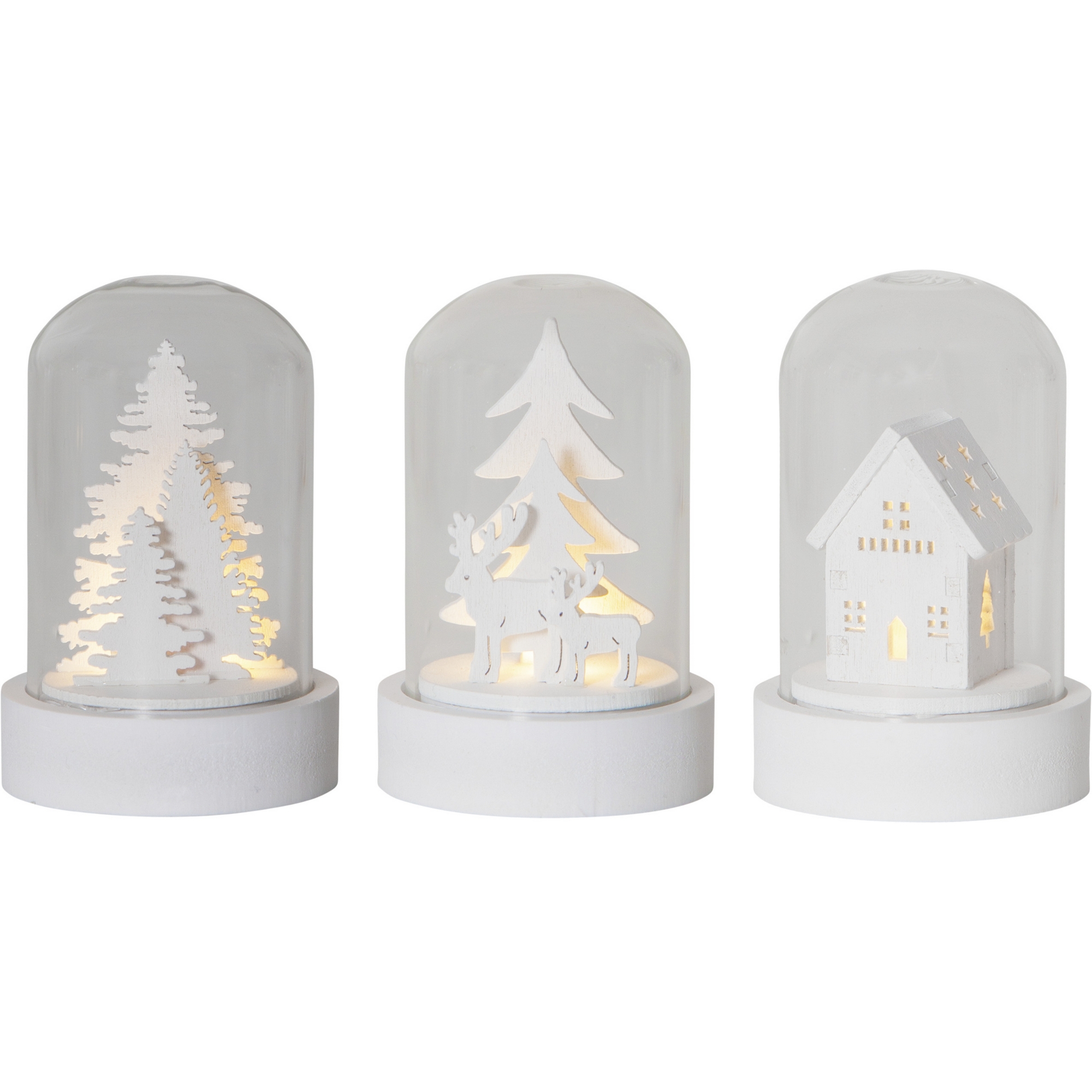 Juledekorasjon Star Trading Kuppel 3-pk