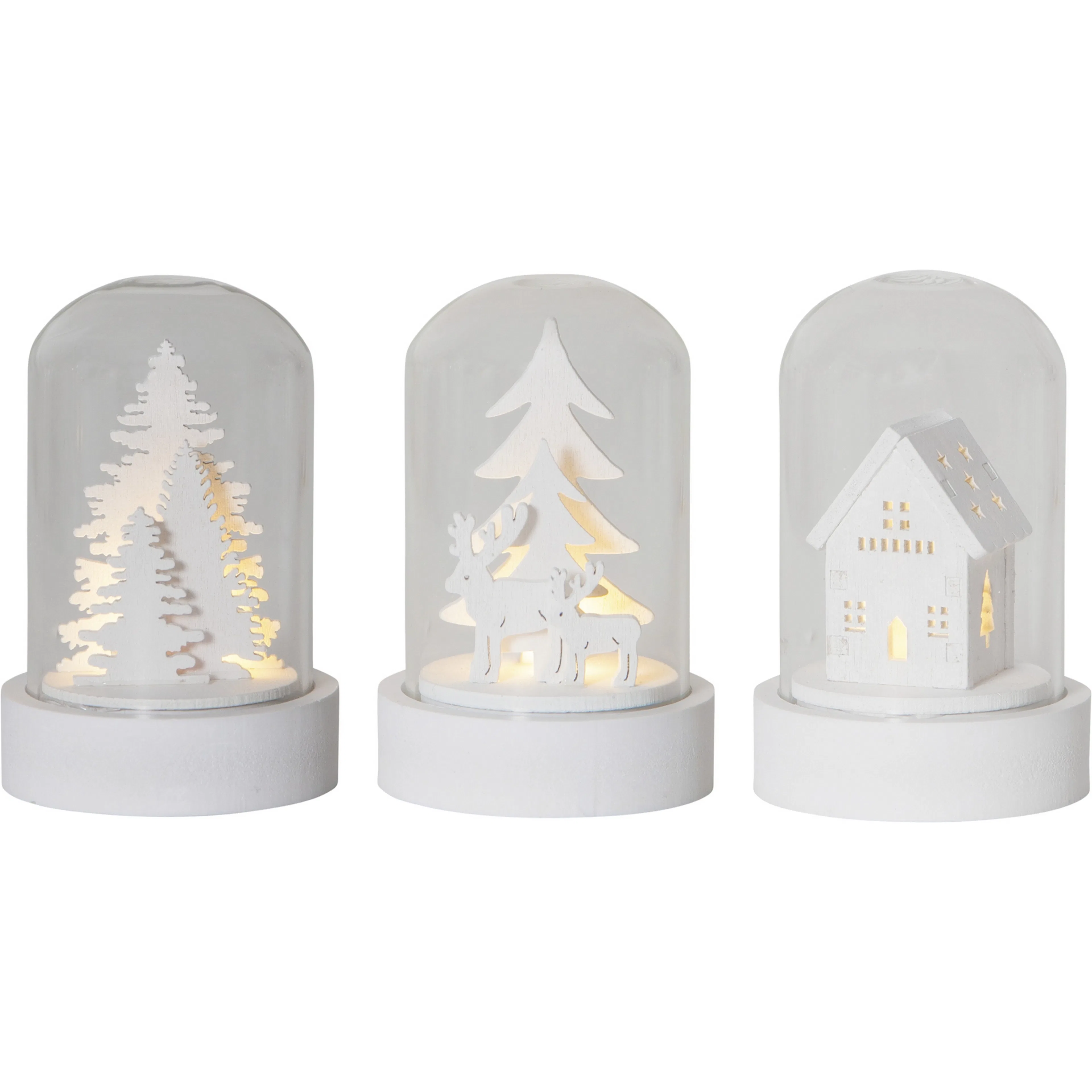 Juledekorasjon Star Trading Kuppel 3-pk