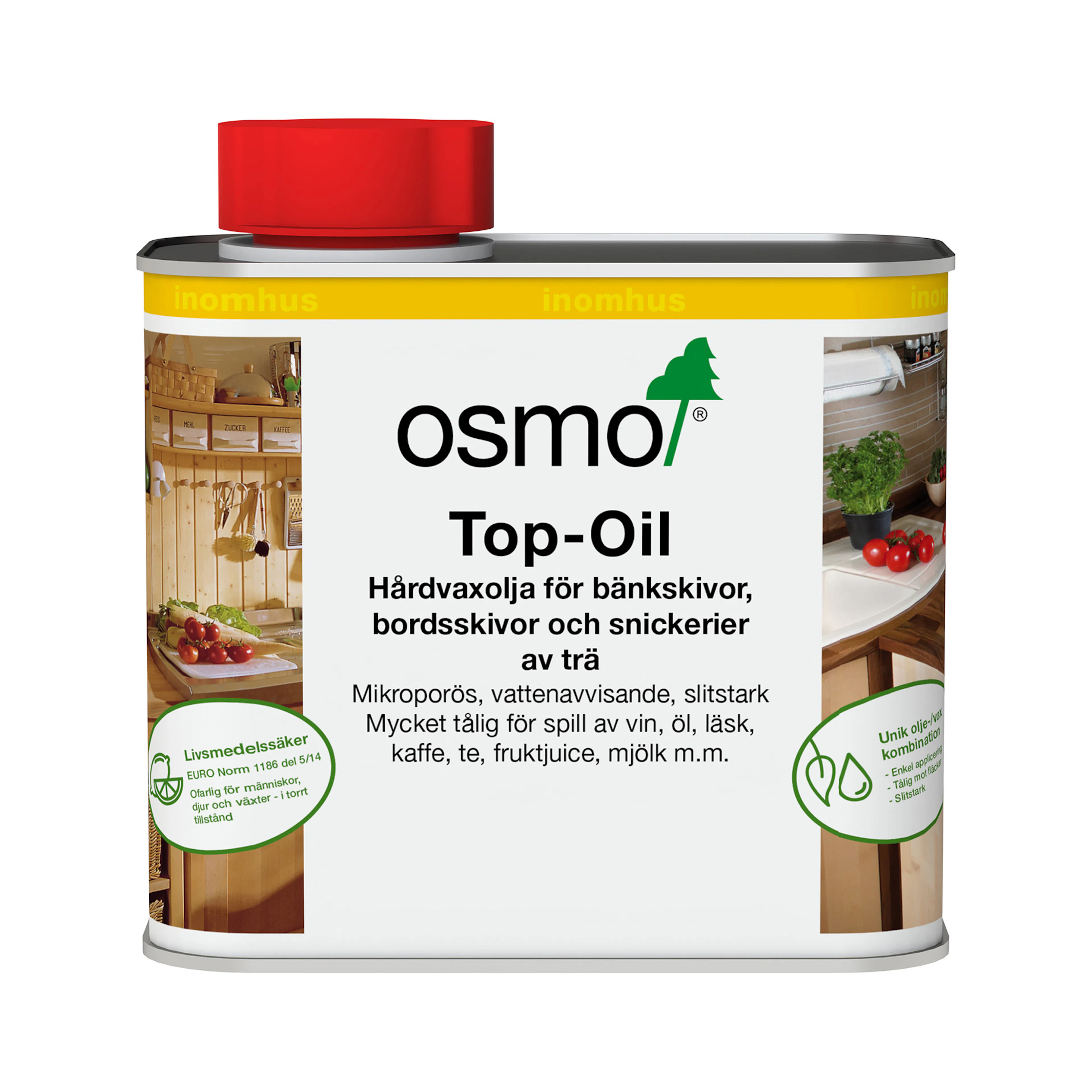Hårdvaxolja Osmo Top-Oil Ofärgad